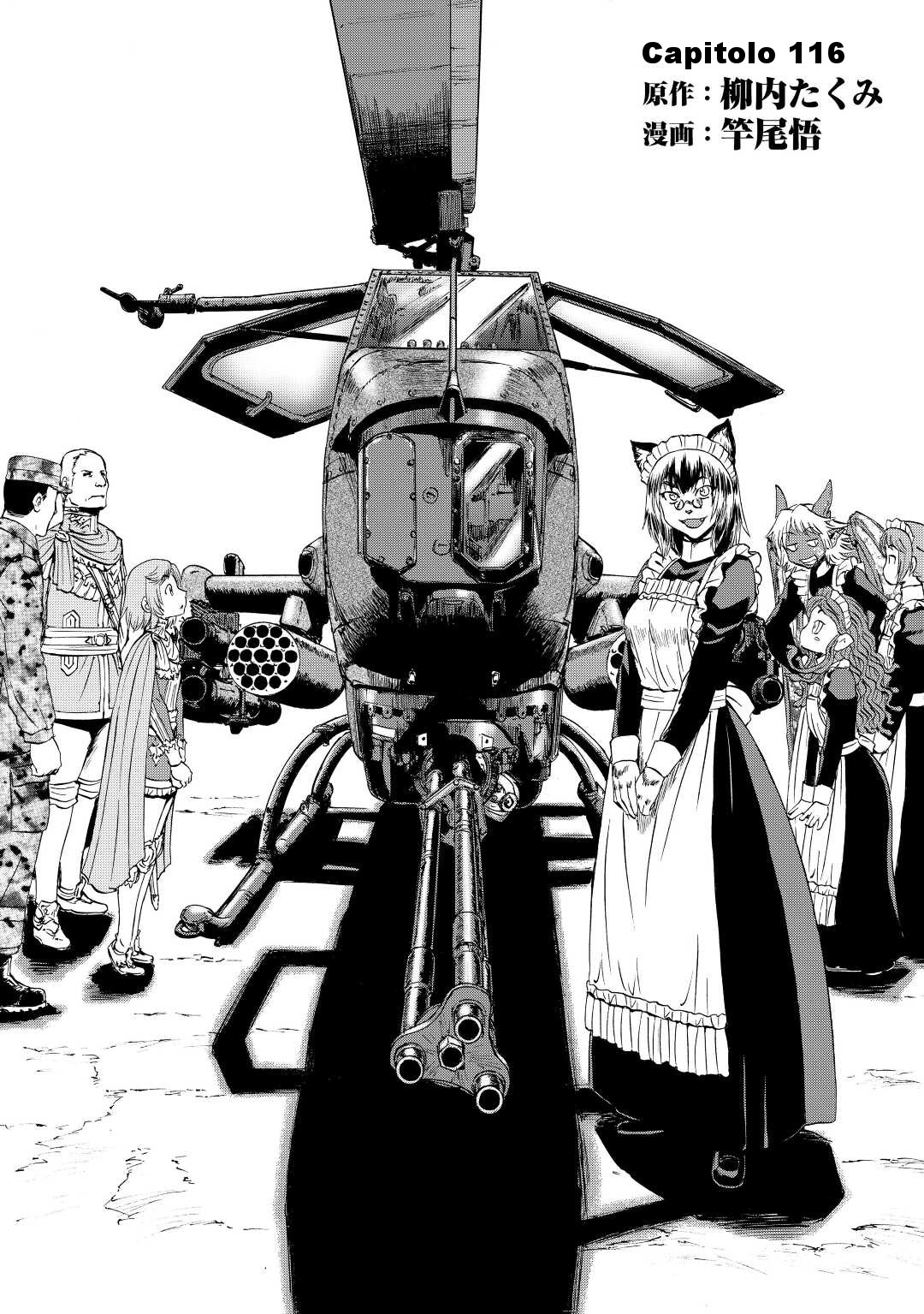 Read Gate Jietai Kare no Chi nite, Kaku Tatakaeri IT Manga Online