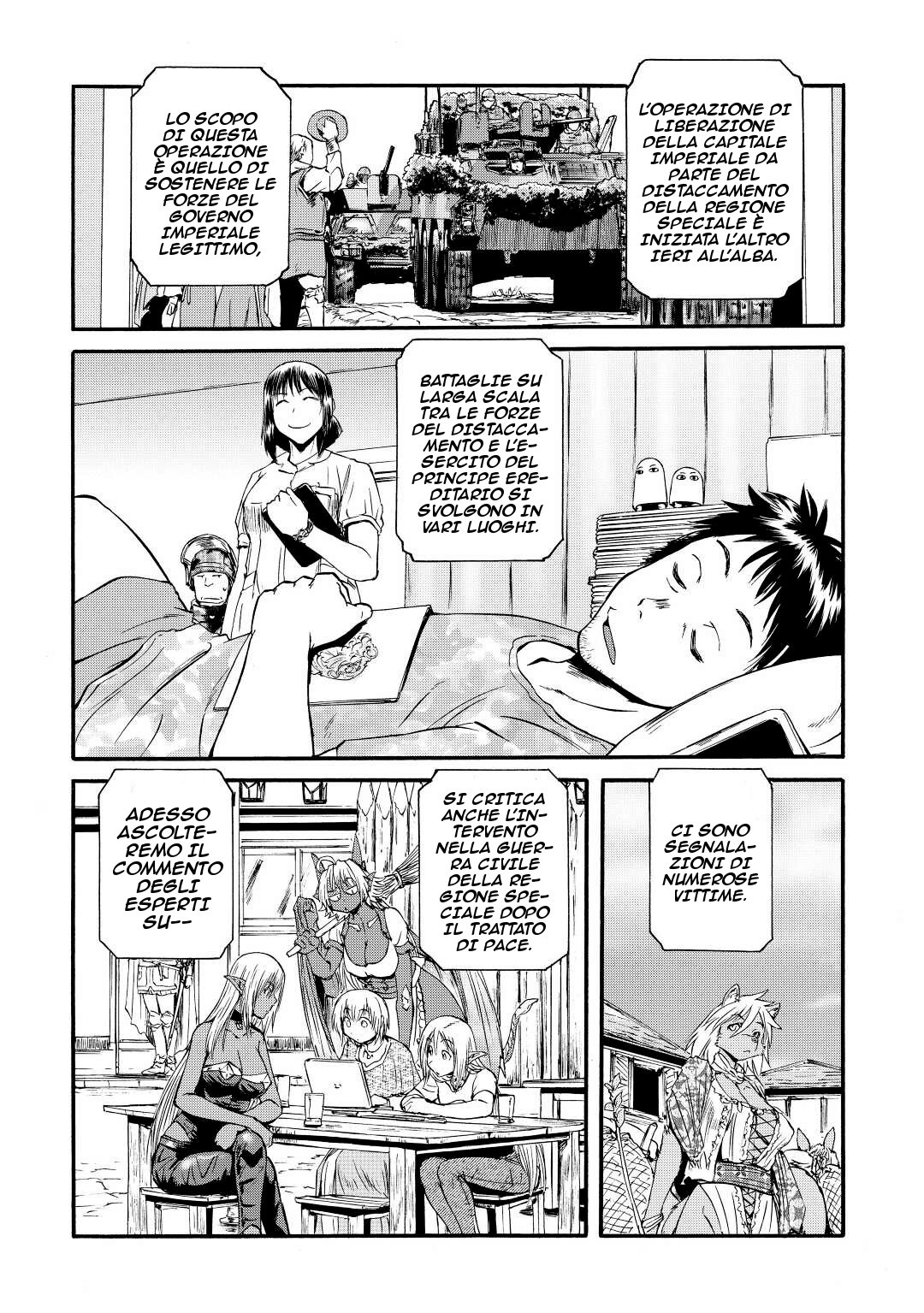 Read Gate Jietai Kare no Chi nite, Kaku Tatakaeri IT Manga Online