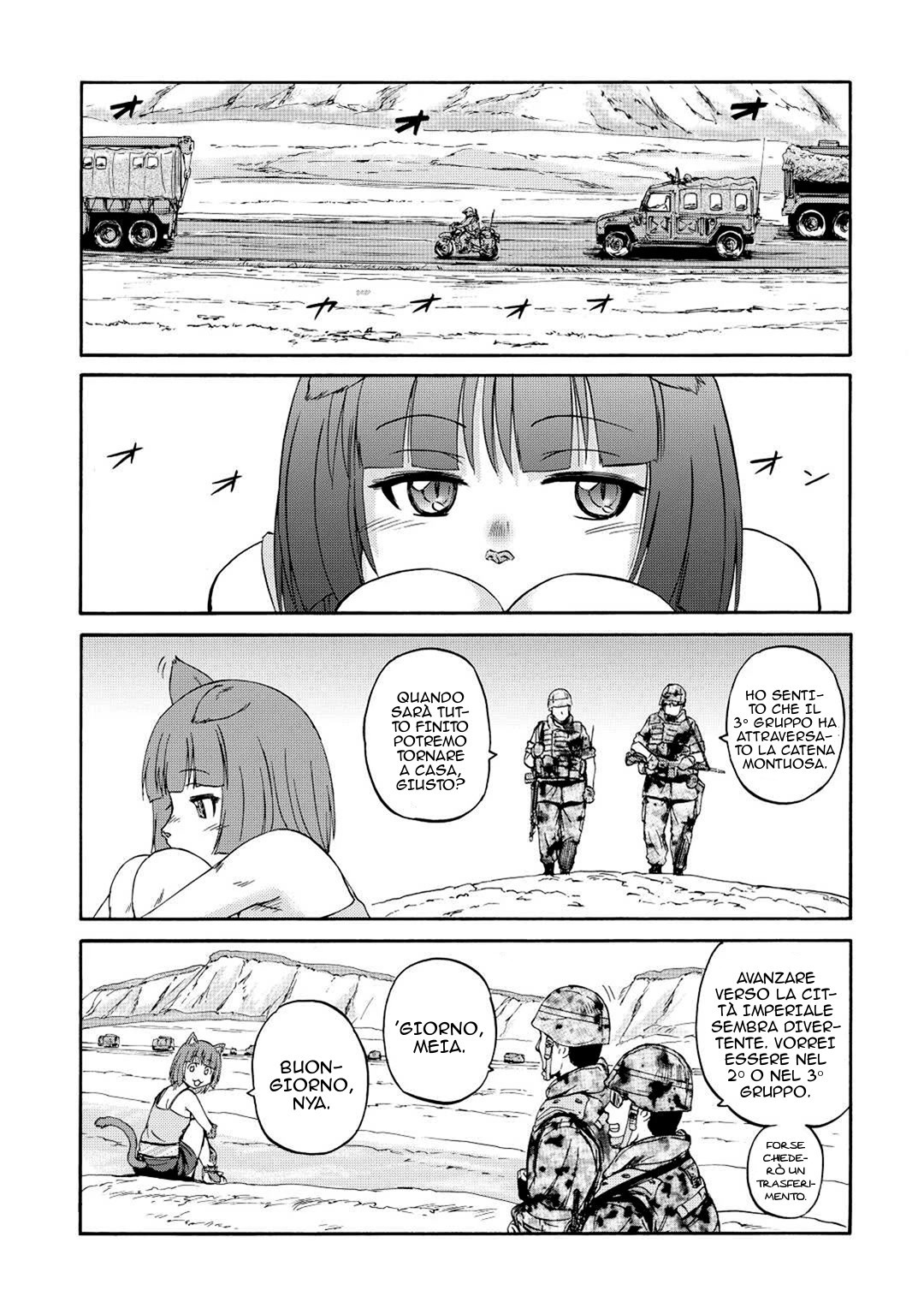 Read Gate Jietai Kare no Chi nite, Kaku Tatakaeri IT Manga Online