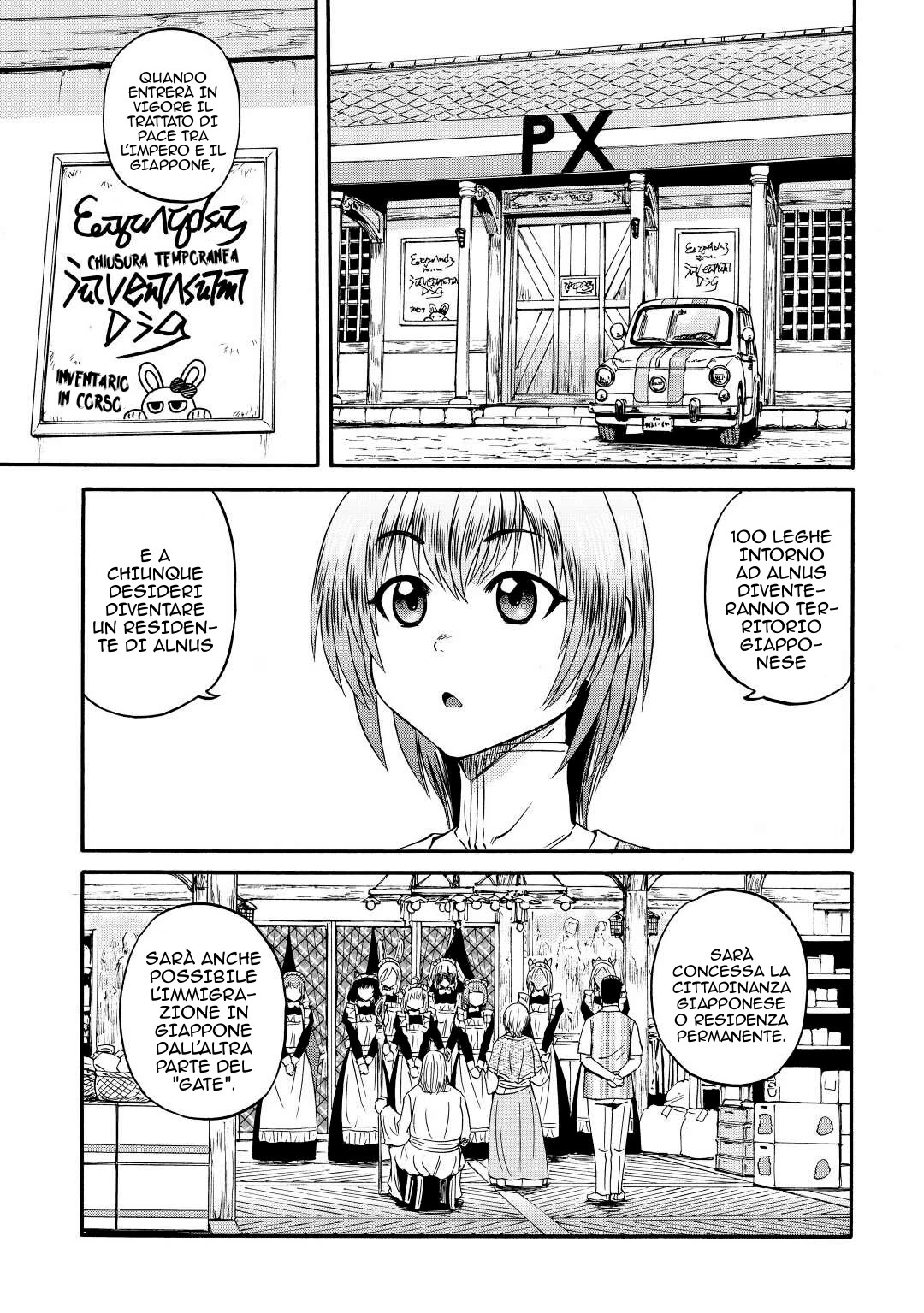 Read Gate Jietai Kare no Chi nite, Kaku Tatakaeri IT Manga Online