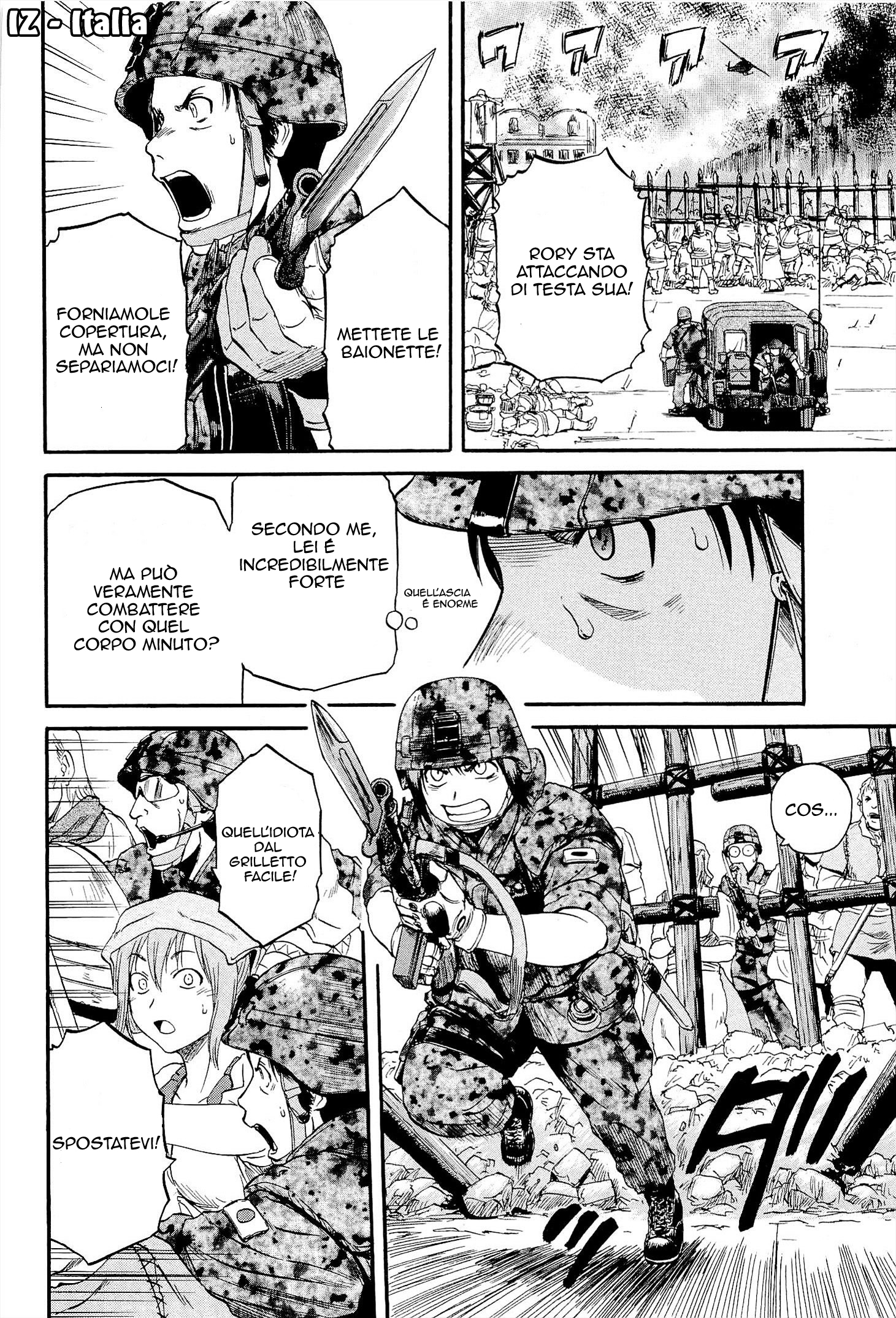 Read Gate Jietai Kare no Chi nite, Kaku Tatakaeri IT Manga Online