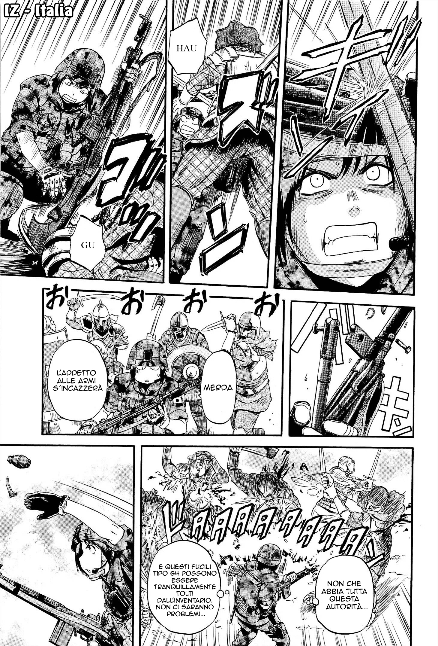 Read Gate Jietai Kare no Chi nite, Kaku Tatakaeri IT Manga Online
