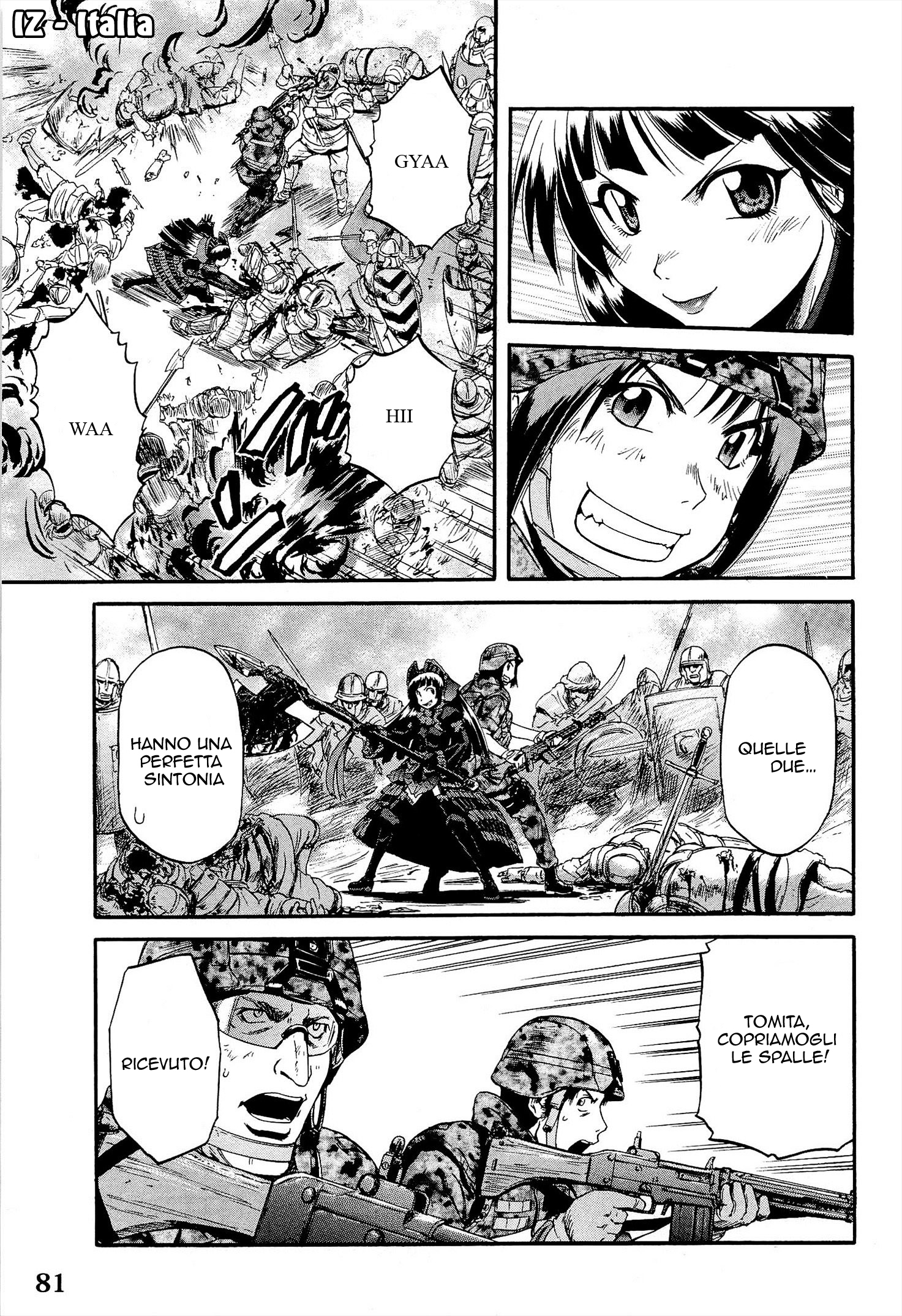 Read Gate Jietai Kare no Chi nite, Kaku Tatakaeri IT Manga Online