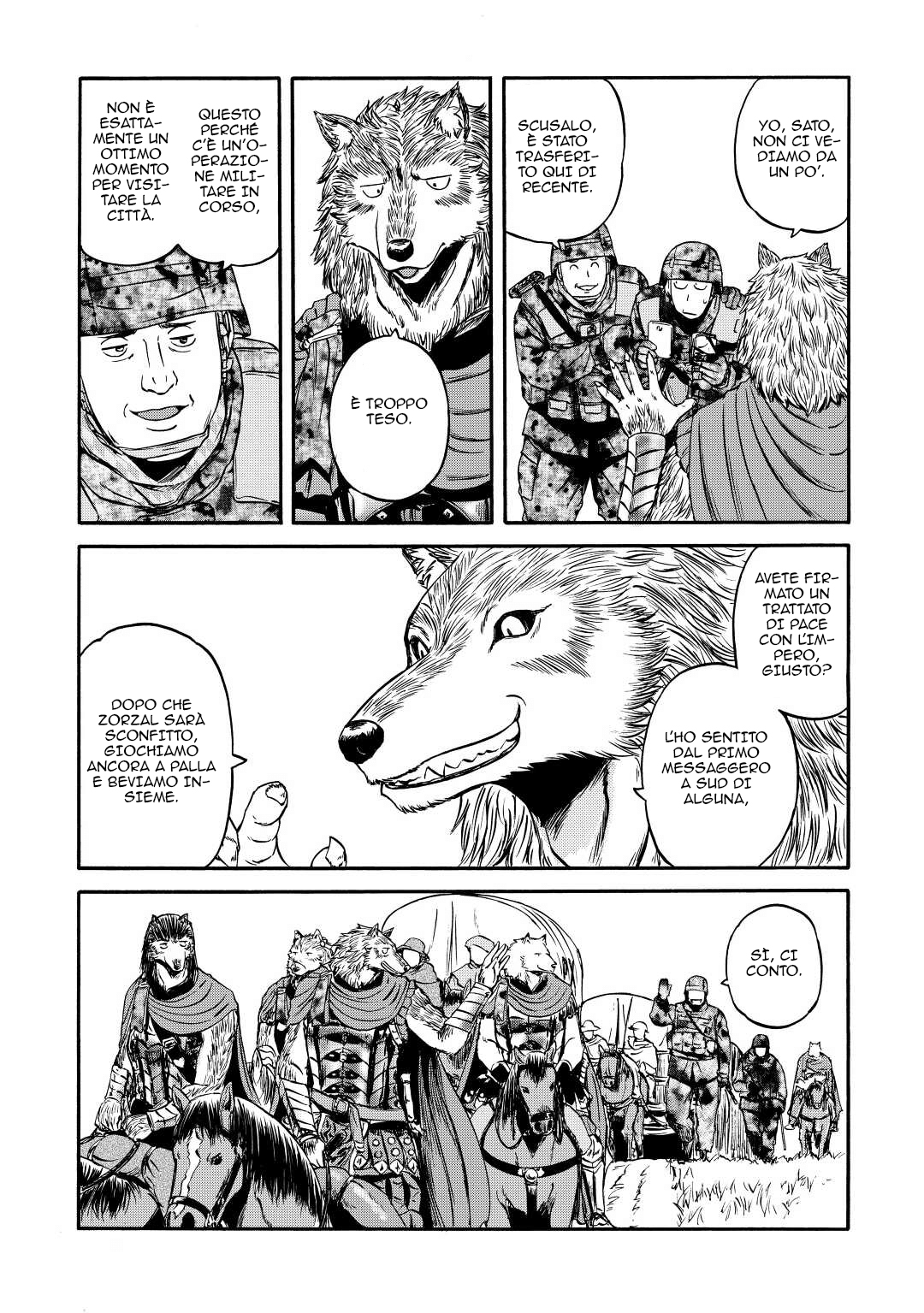 Read Gate Jietai Kare no Chi nite, Kaku Tatakaeri IT Manga Online