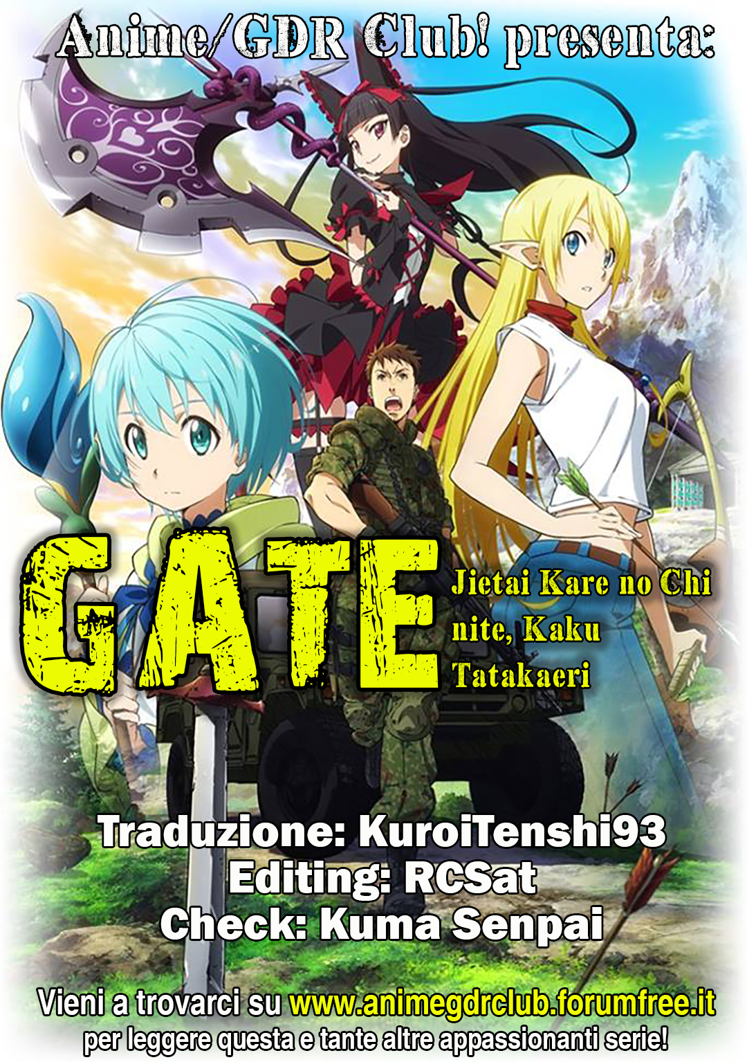 Read Gate Jietai Kare no Chi nite, Kaku Tatakaeri IT Manga Online