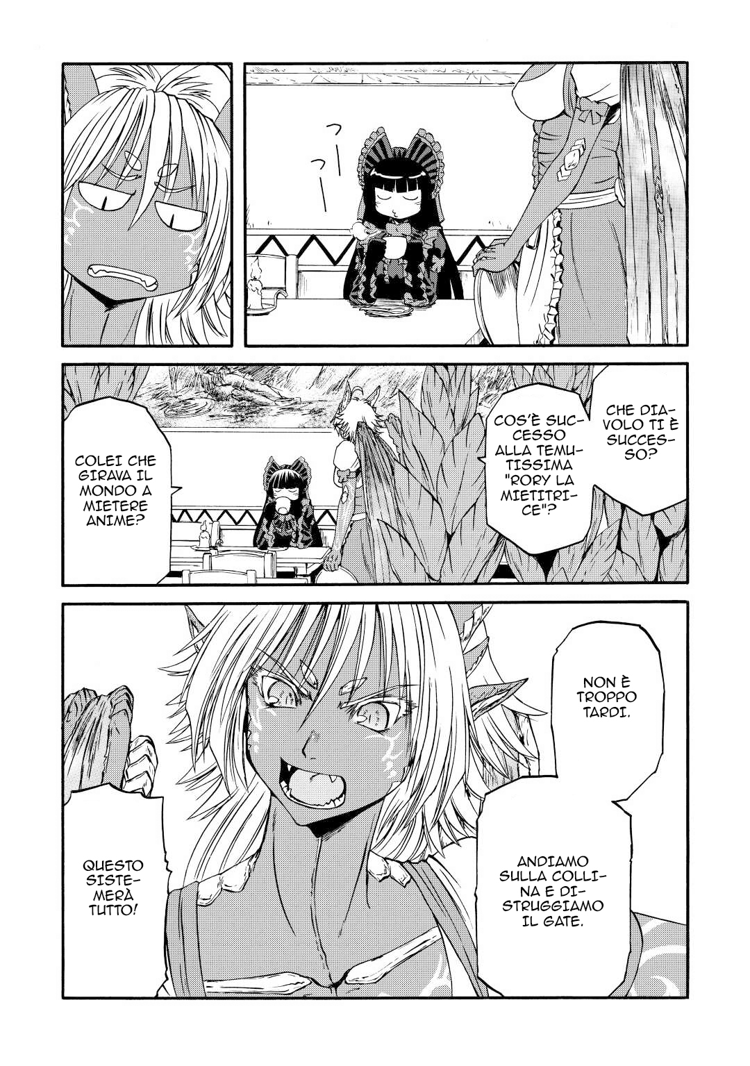 Read Gate Jietai Kare no Chi nite, Kaku Tatakaeri IT Manga Online