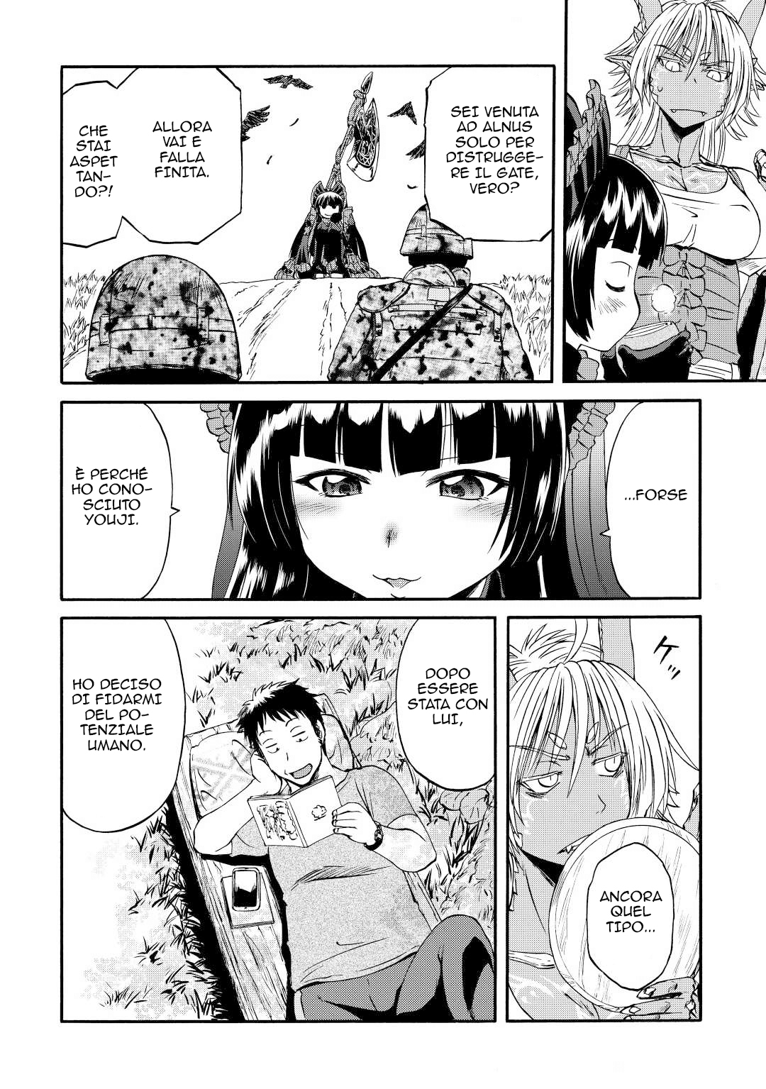 Read Gate Jietai Kare no Chi nite, Kaku Tatakaeri IT Manga Online