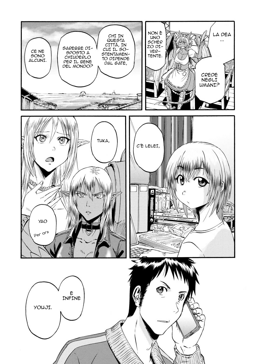 Read Gate Jietai Kare no Chi nite, Kaku Tatakaeri IT Manga Online