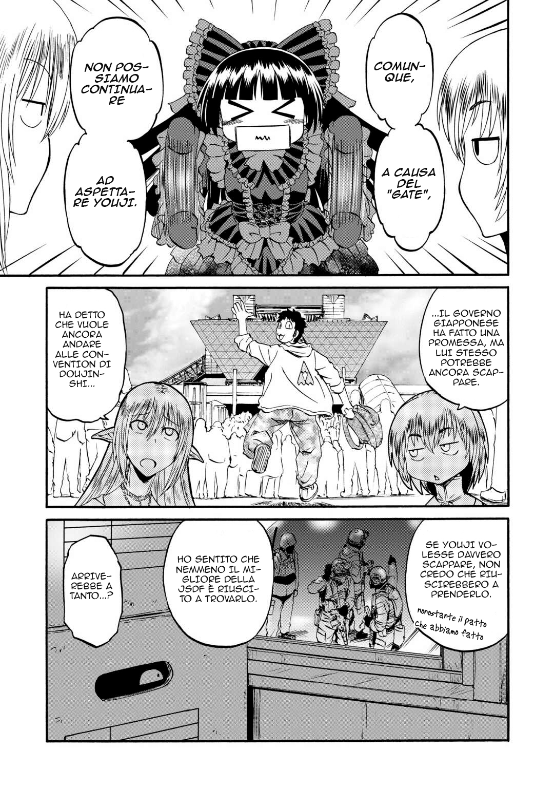 Read Gate Jietai Kare no Chi nite, Kaku Tatakaeri IT Manga Online