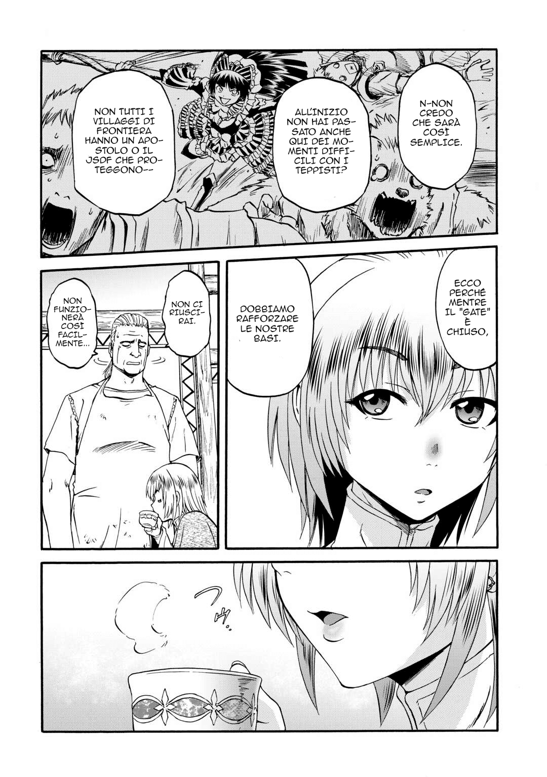 Read Gate Jietai Kare no Chi nite, Kaku Tatakaeri IT Manga Online
