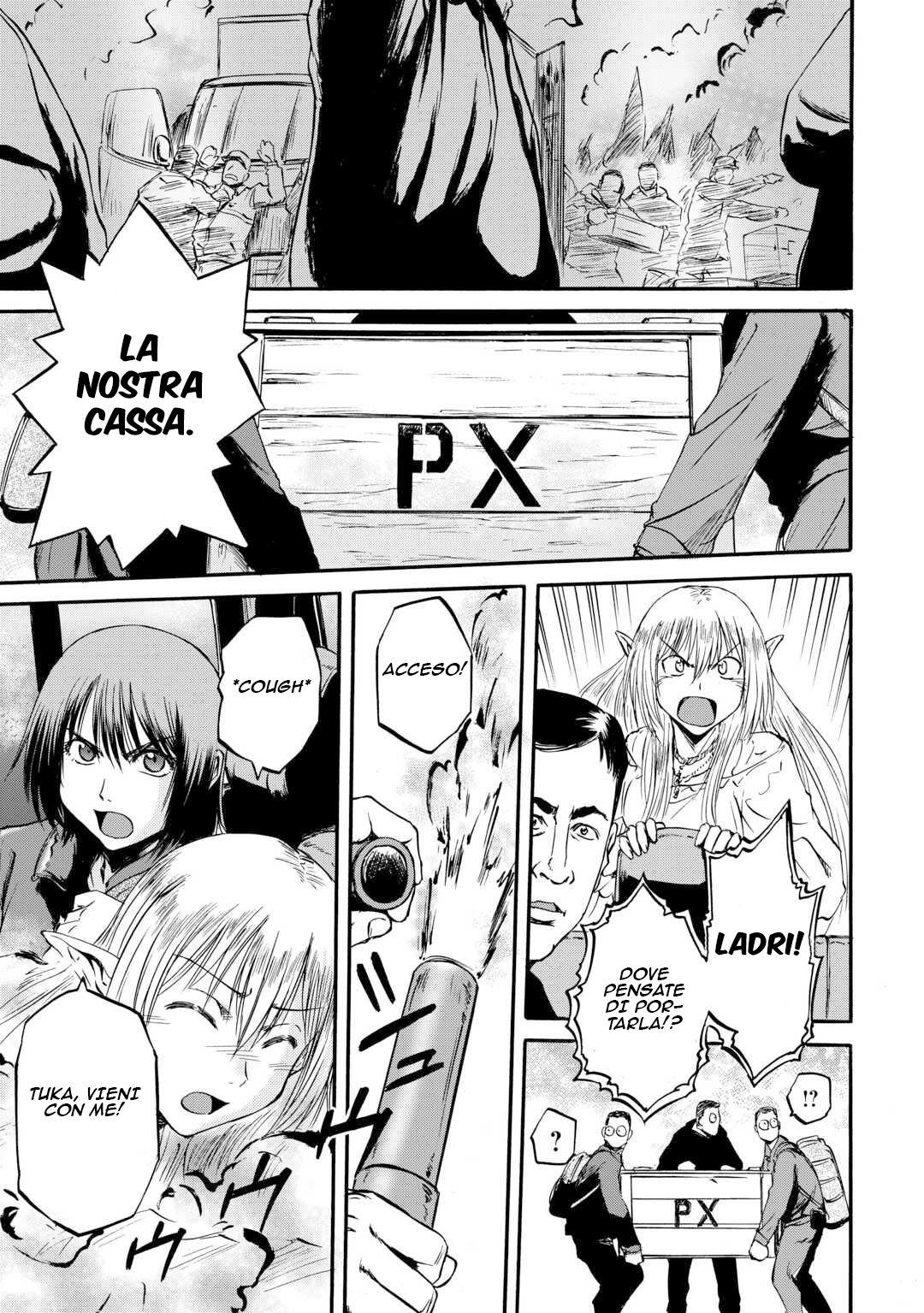 Read Gate Jietai Kare no Chi nite, Kaku Tatakaeri IT Manga Online