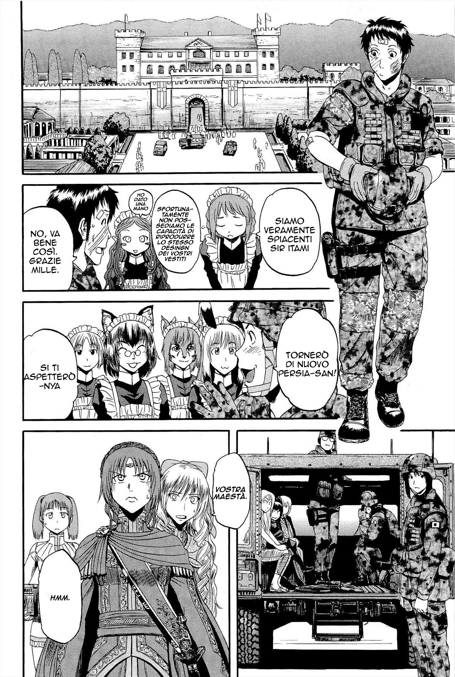 Read Gate Jietai Kare no Chi nite, Kaku Tatakaeri IT Manga Online