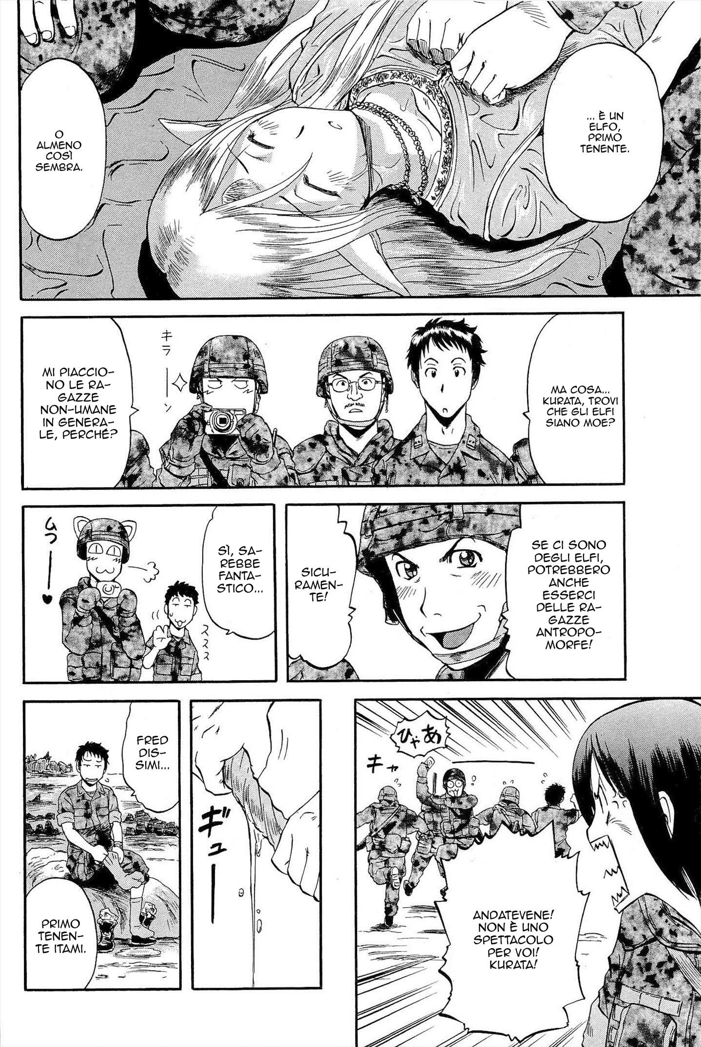 Read Gate Jietai Kare no Chi nite, Kaku Tatakaeri IT Manga Online