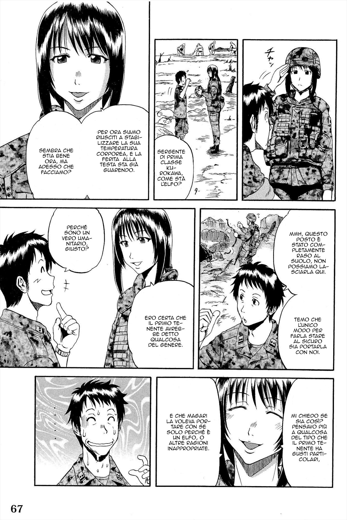 Read Gate Jietai Kare no Chi nite, Kaku Tatakaeri IT Manga Online