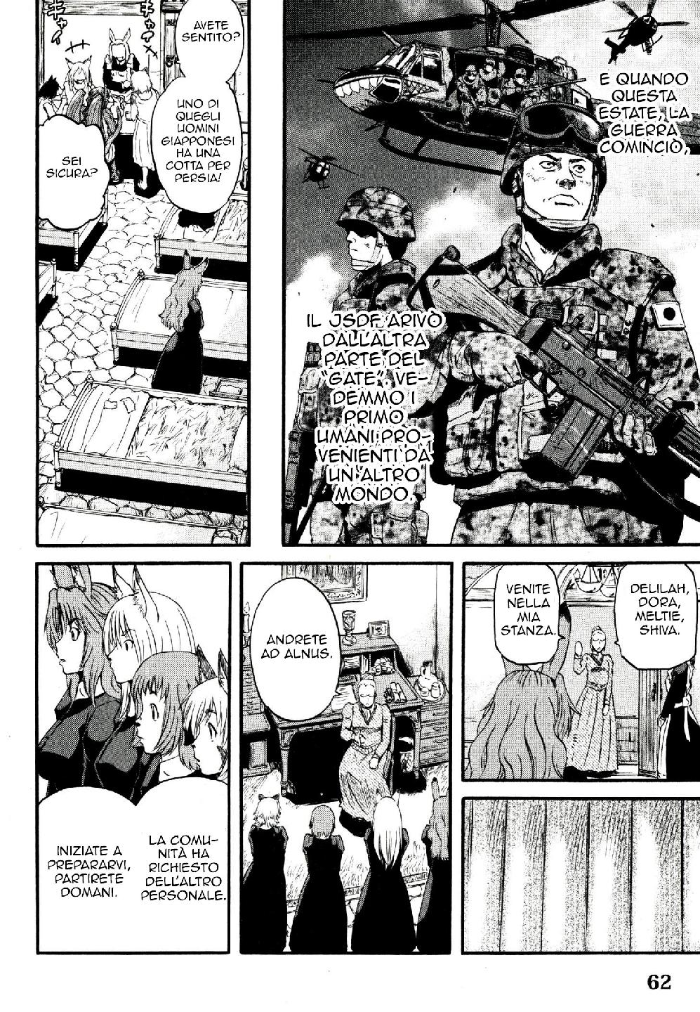 Read Gate Jietai Kare no Chi nite, Kaku Tatakaeri IT Manga Online