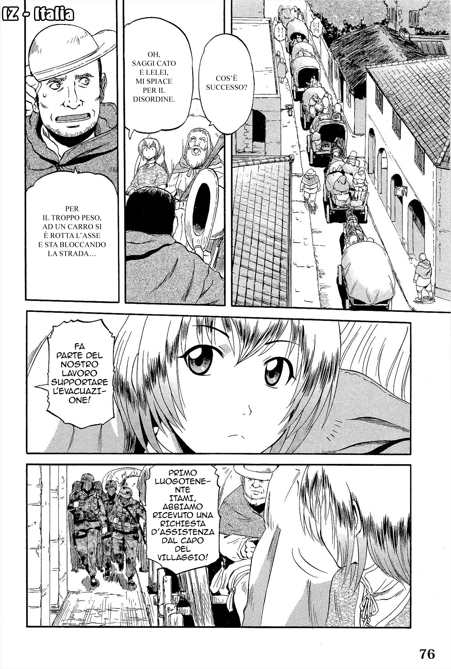 Read Gate Jietai Kare no Chi nite, Kaku Tatakaeri IT Manga Online