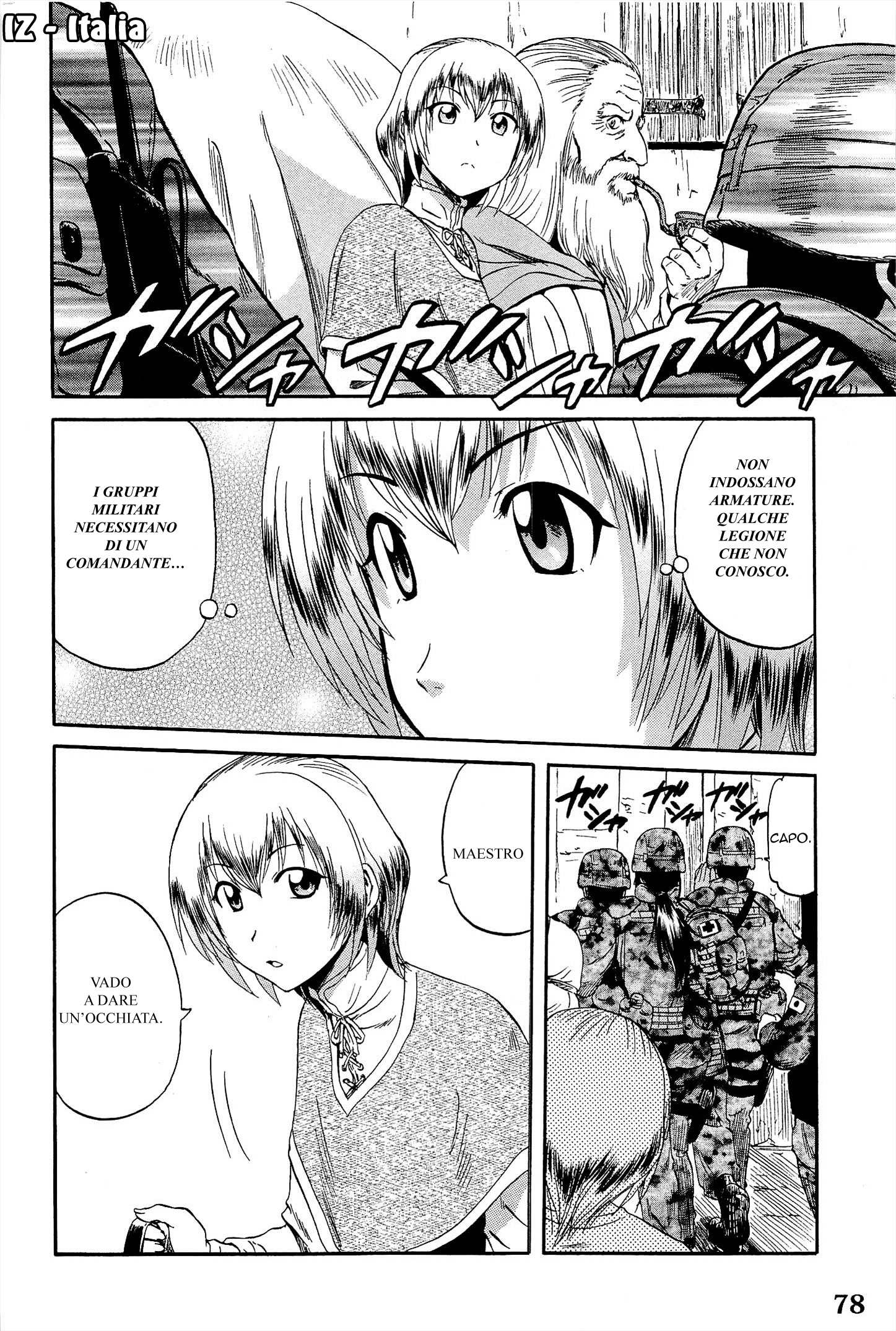 Read Gate Jietai Kare no Chi nite, Kaku Tatakaeri IT Manga Online