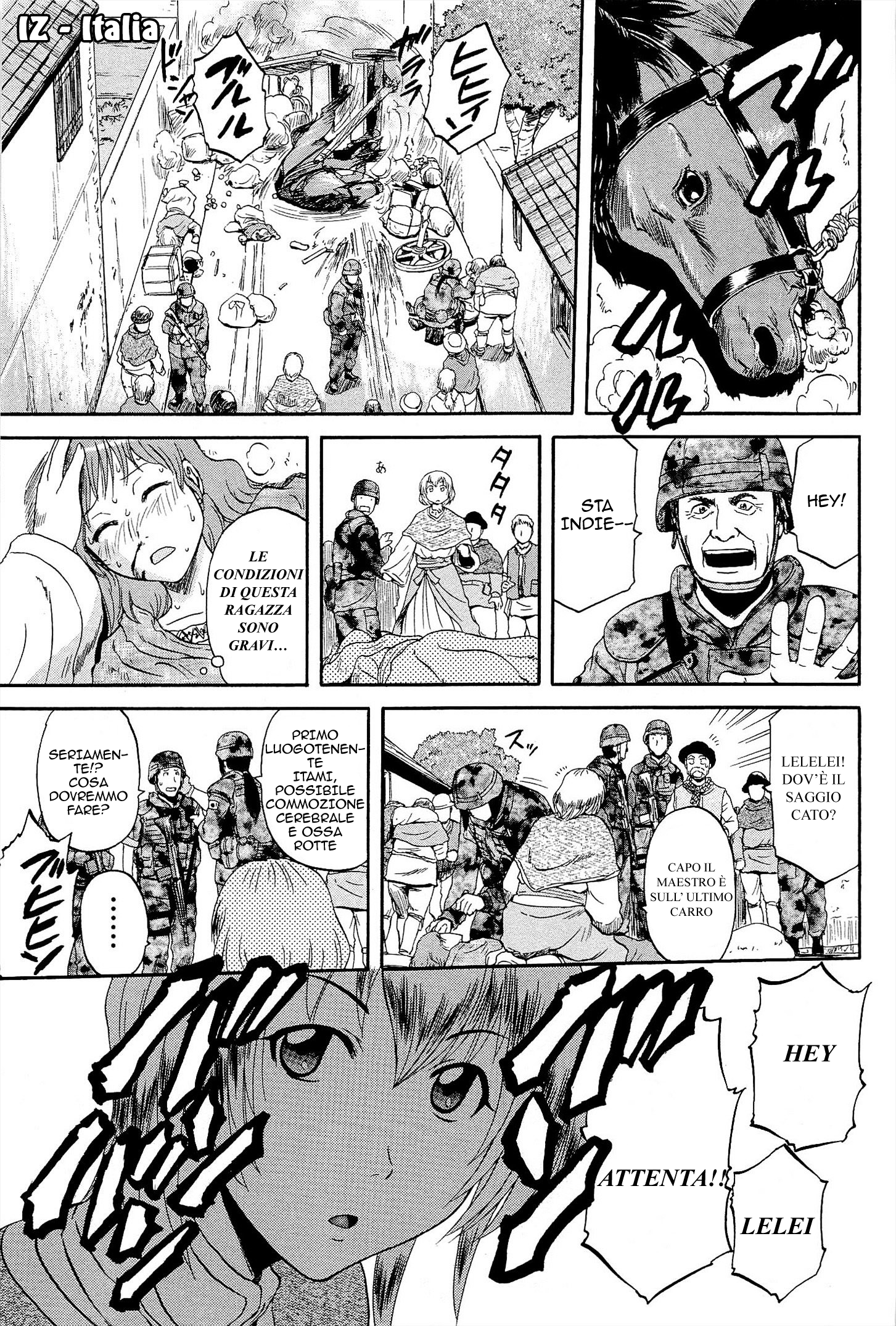 Read Gate Jietai Kare no Chi nite, Kaku Tatakaeri IT Manga Online