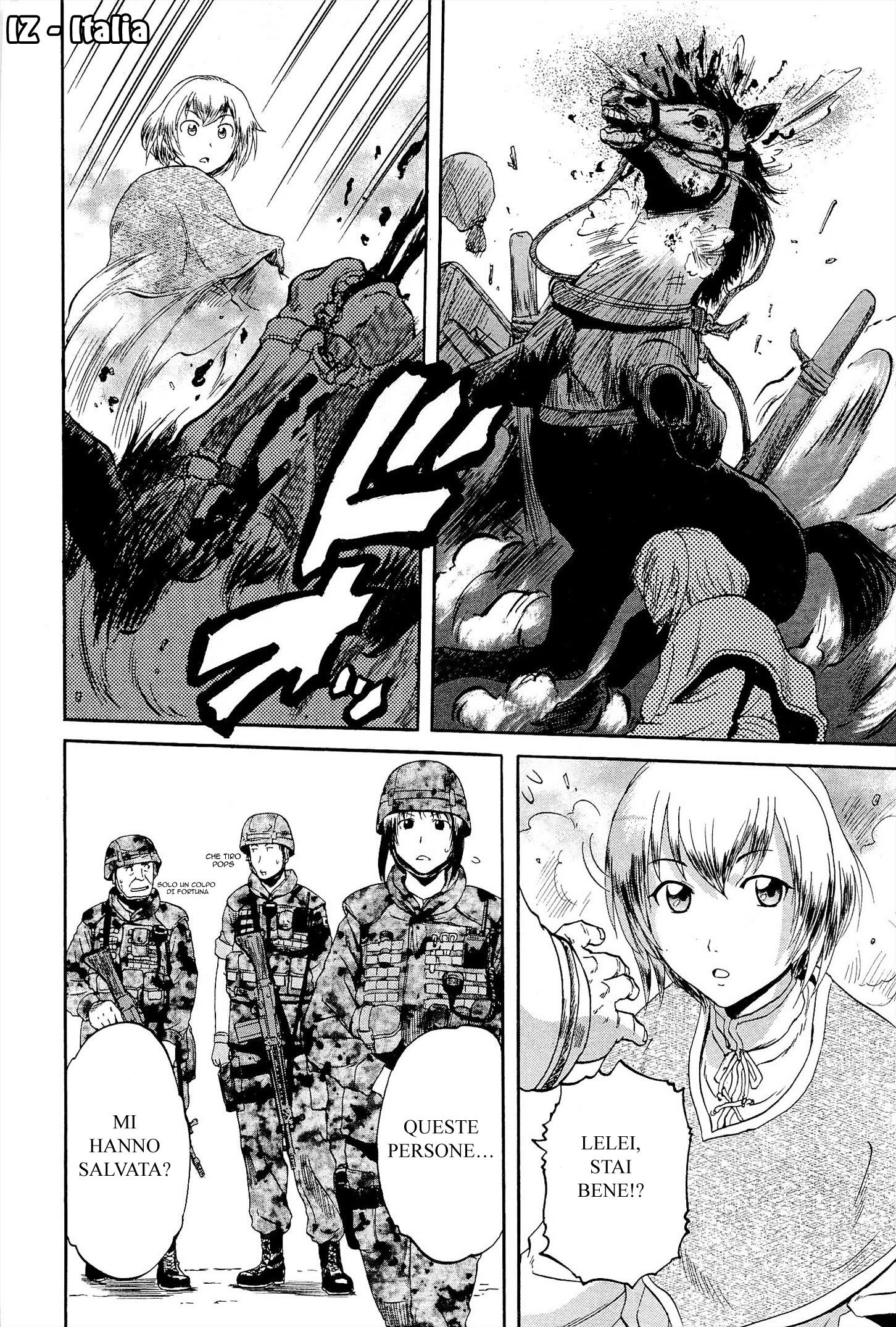 Read Gate Jietai Kare no Chi nite, Kaku Tatakaeri IT Manga Online