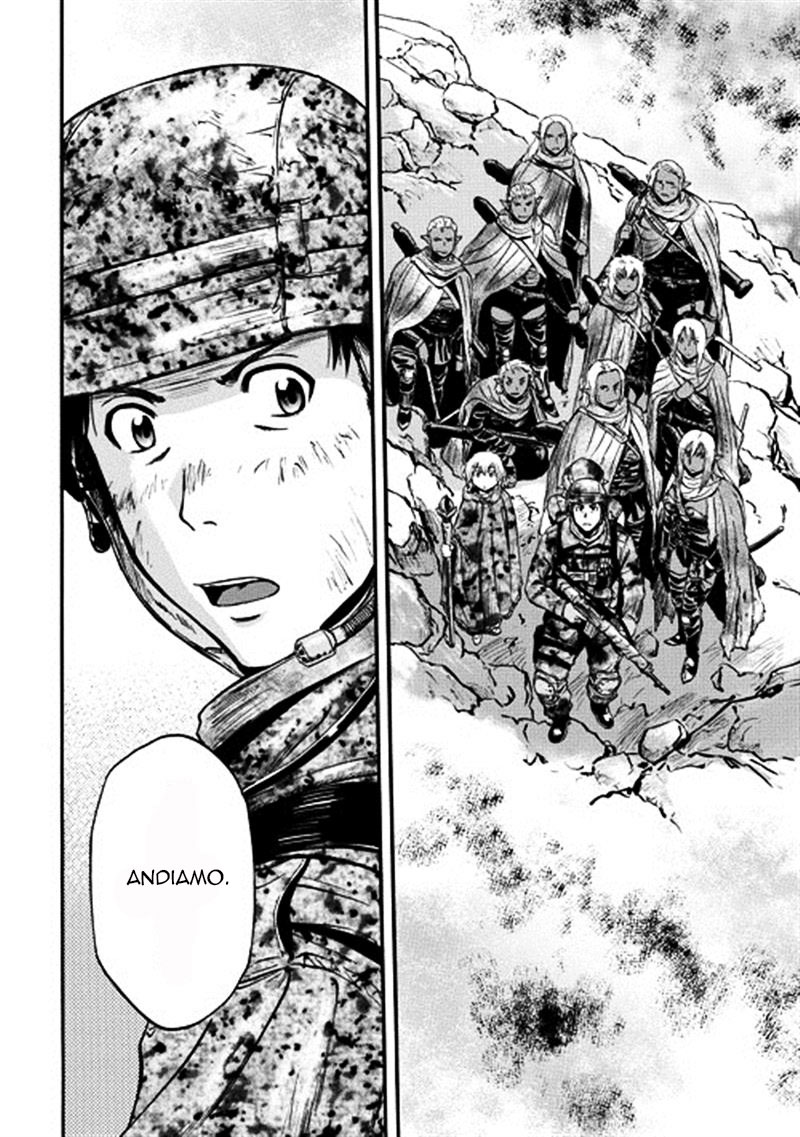 Read Gate Jietai Kare no Chi nite, Kaku Tatakaeri IT Manga Online