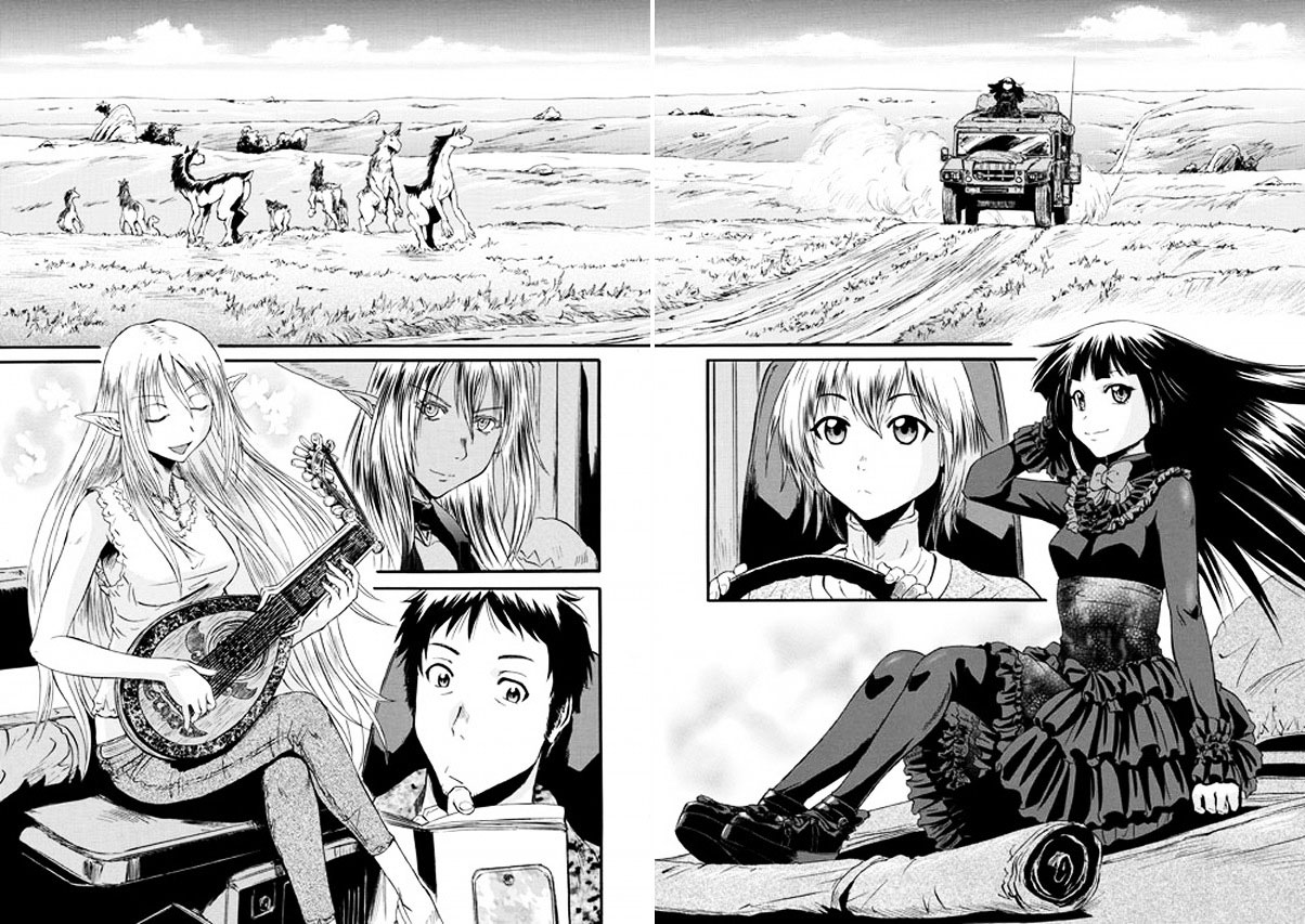 Read Gate Jietai Kare no Chi nite, Kaku Tatakaeri IT Manga Online