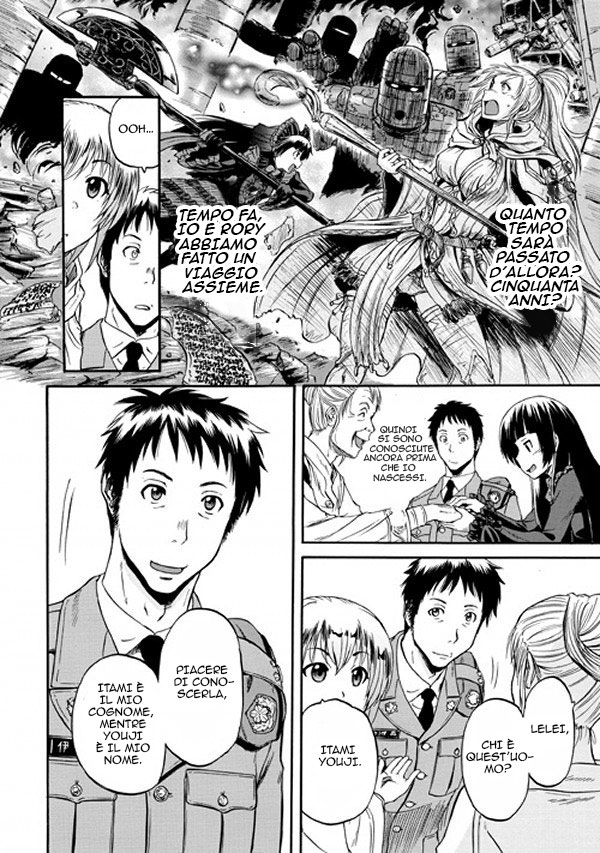 Read Gate Jietai Kare no Chi nite, Kaku Tatakaeri IT Manga Online