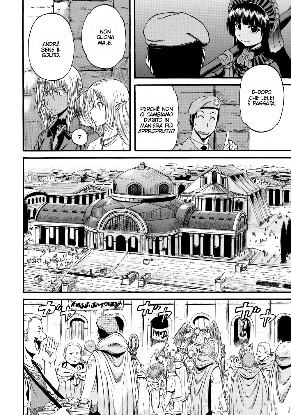 Read Gate Jietai Kare no Chi nite, Kaku Tatakaeri IT Manga Online