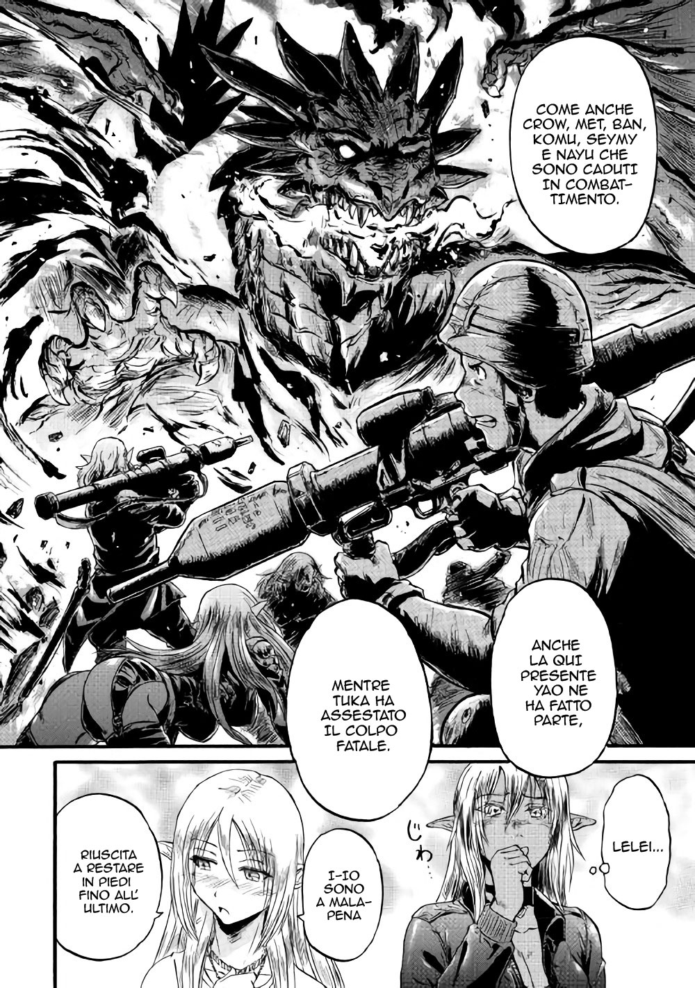 Read Gate Jietai Kare no Chi nite, Kaku Tatakaeri IT Manga Online
