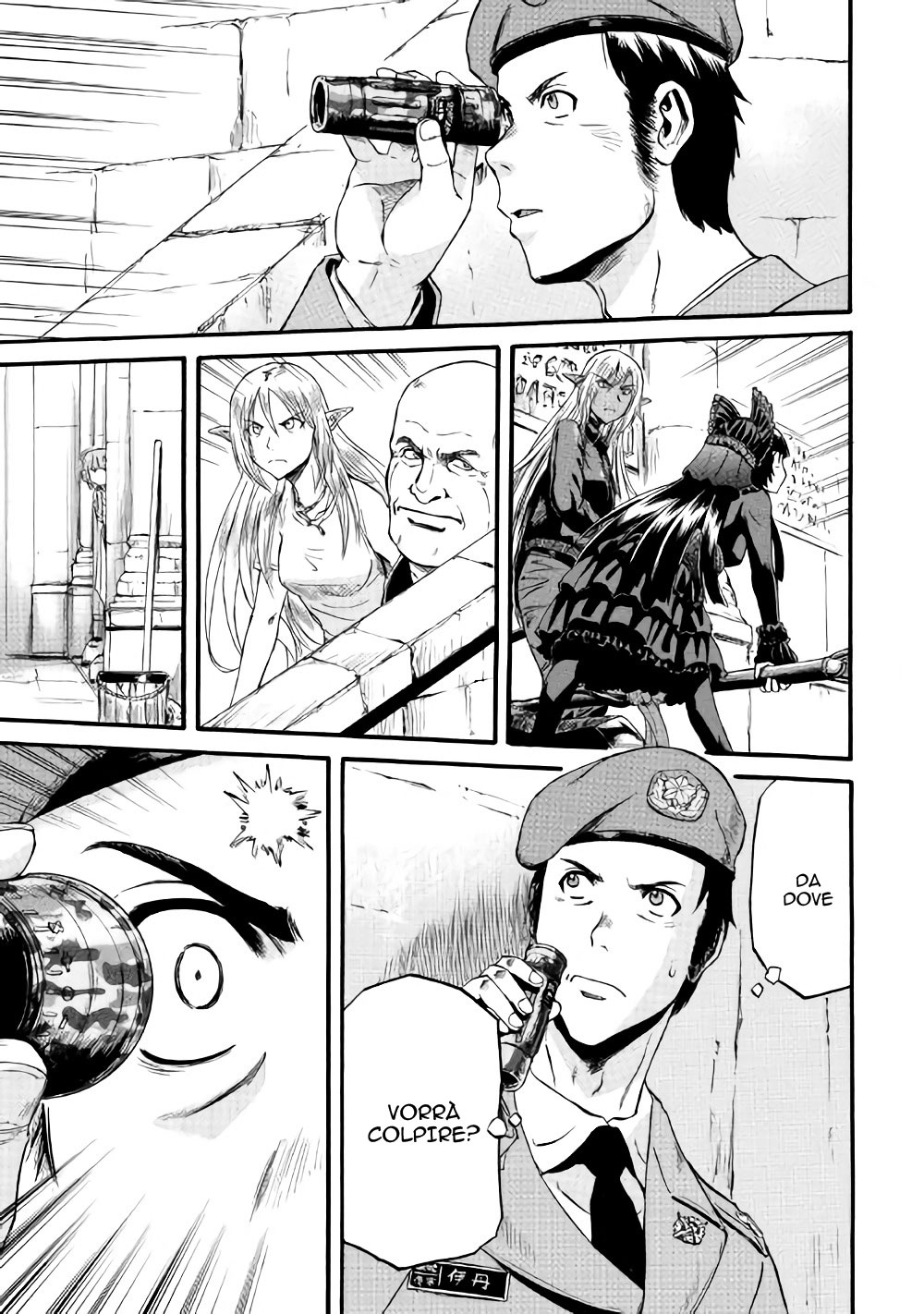 Read Gate Jietai Kare no Chi nite, Kaku Tatakaeri IT Manga Online