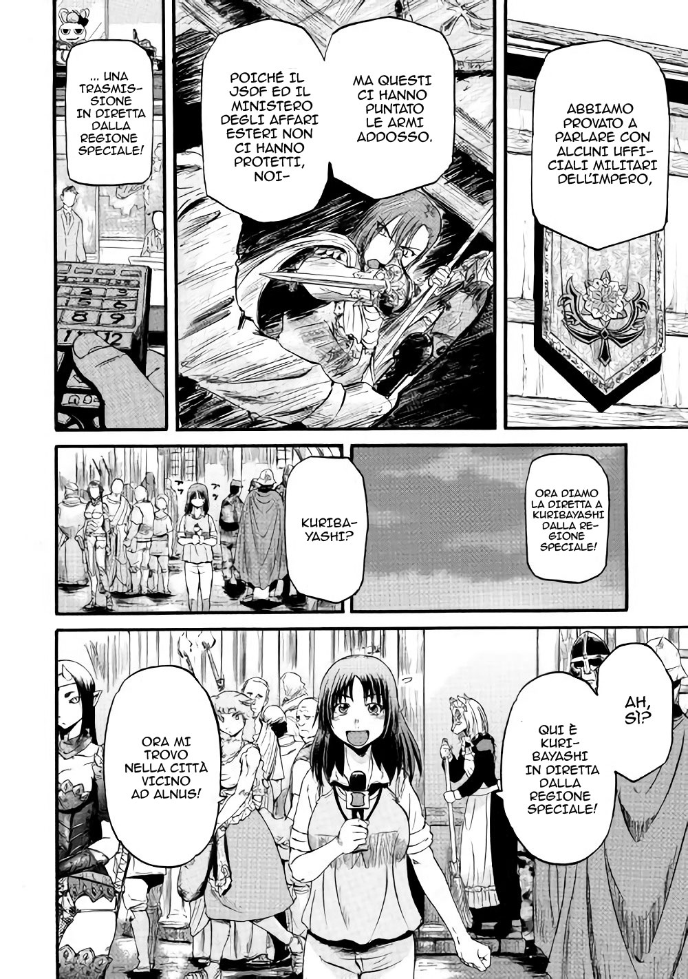 Read Gate Jietai Kare no Chi nite, Kaku Tatakaeri IT Manga Online