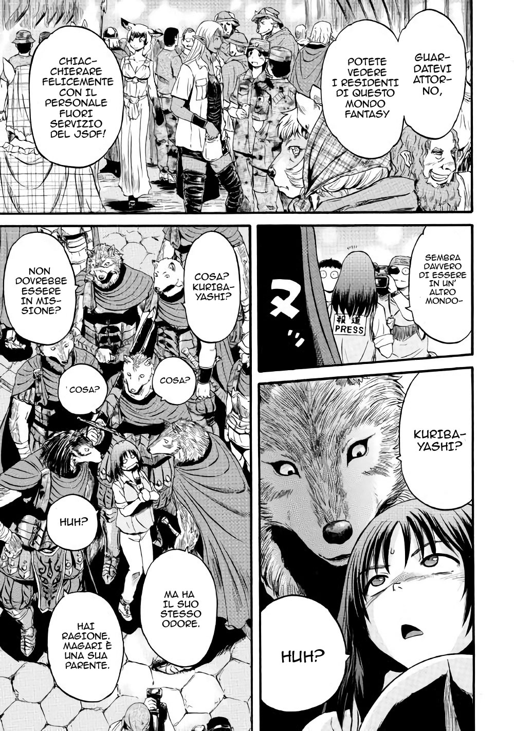 Read Gate Jietai Kare no Chi nite, Kaku Tatakaeri IT Manga Online