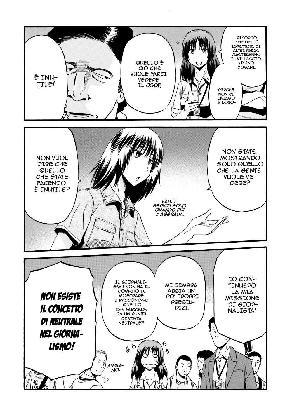 Read Gate Jietai Kare no Chi nite, Kaku Tatakaeri IT Manga Online