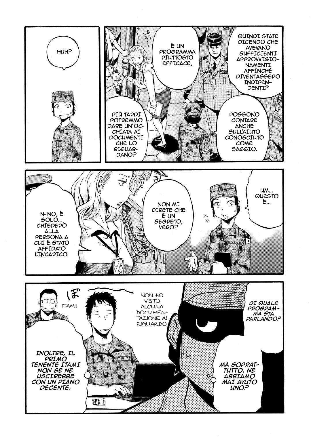 Read Gate Jietai Kare no Chi nite, Kaku Tatakaeri IT Manga Online