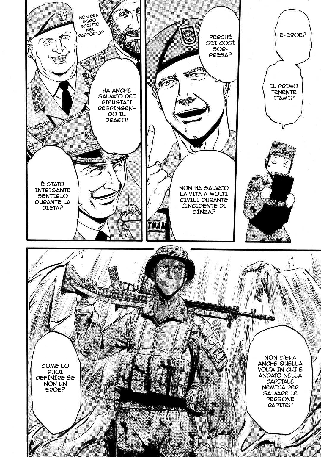 Read Gate Jietai Kare no Chi nite, Kaku Tatakaeri IT Manga Online
