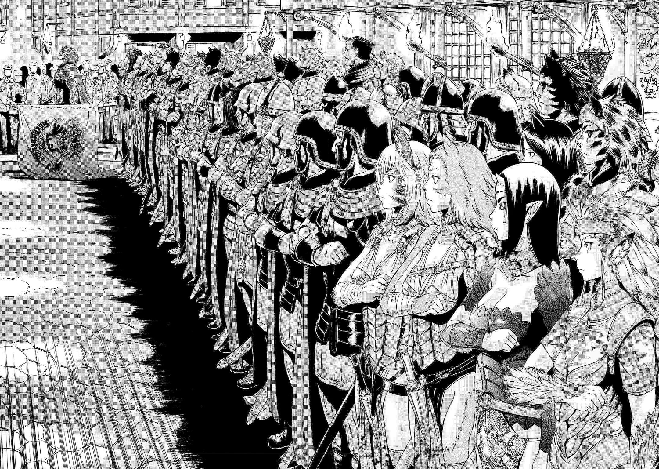 Read Gate Jietai Kare no Chi nite, Kaku Tatakaeri IT Manga Online