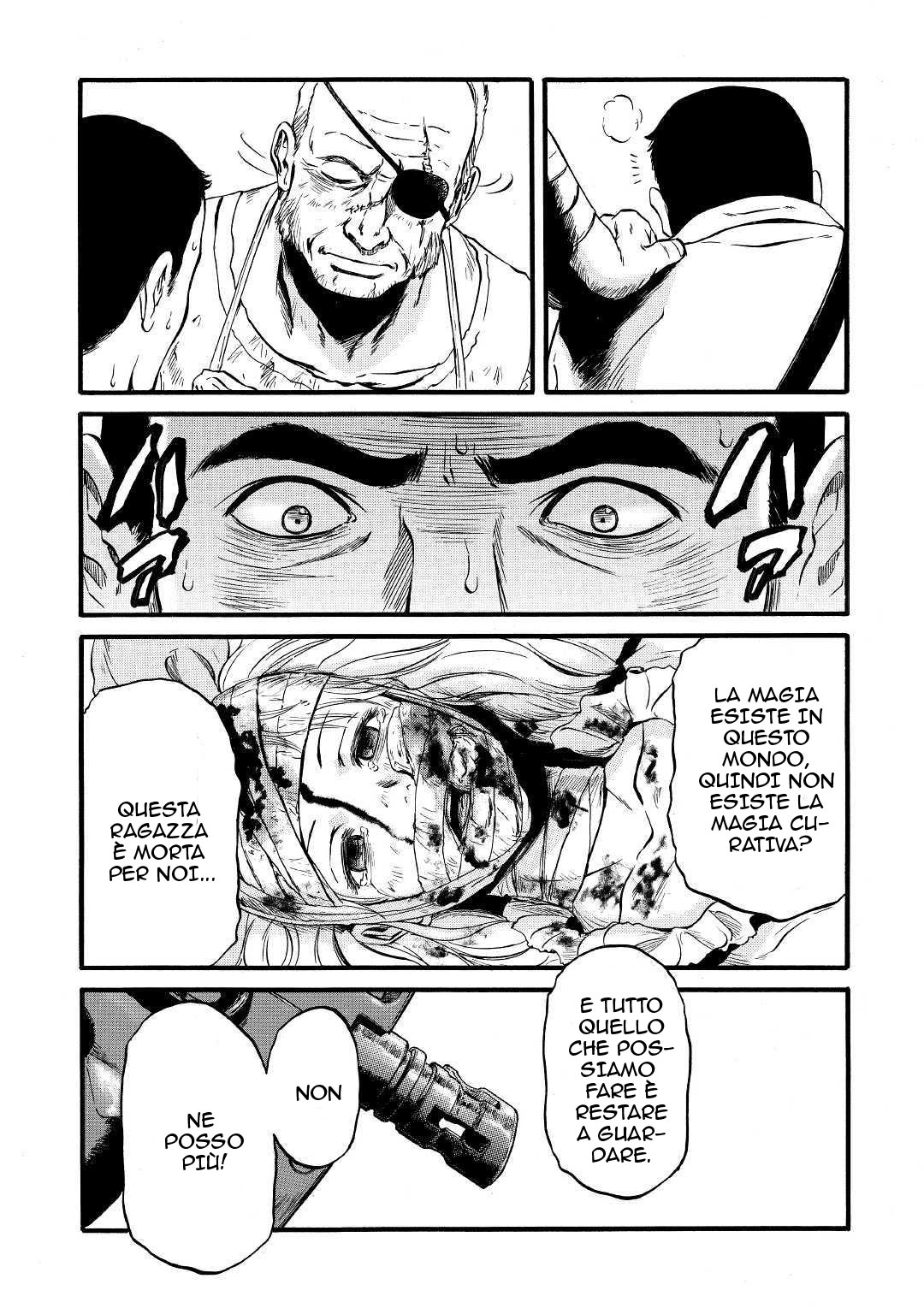 Read Gate Jietai Kare no Chi nite, Kaku Tatakaeri IT Manga Online