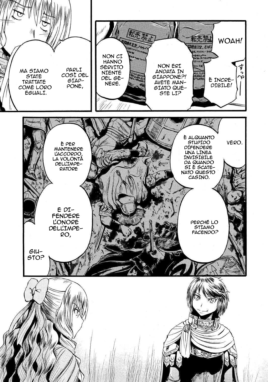 Read Gate Jietai Kare no Chi nite, Kaku Tatakaeri IT Manga Online