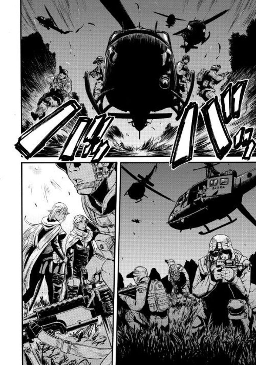 Read Gate Jietai Kare no Chi nite, Kaku Tatakaeri IT Manga Online