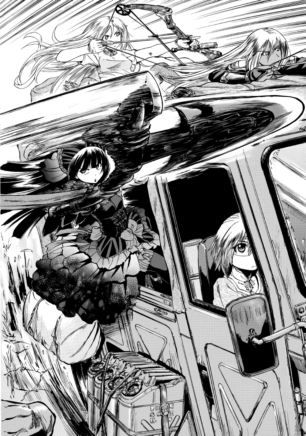 Read Gate Jietai Kare no Chi nite, Kaku Tatakaeri IT Manga Online