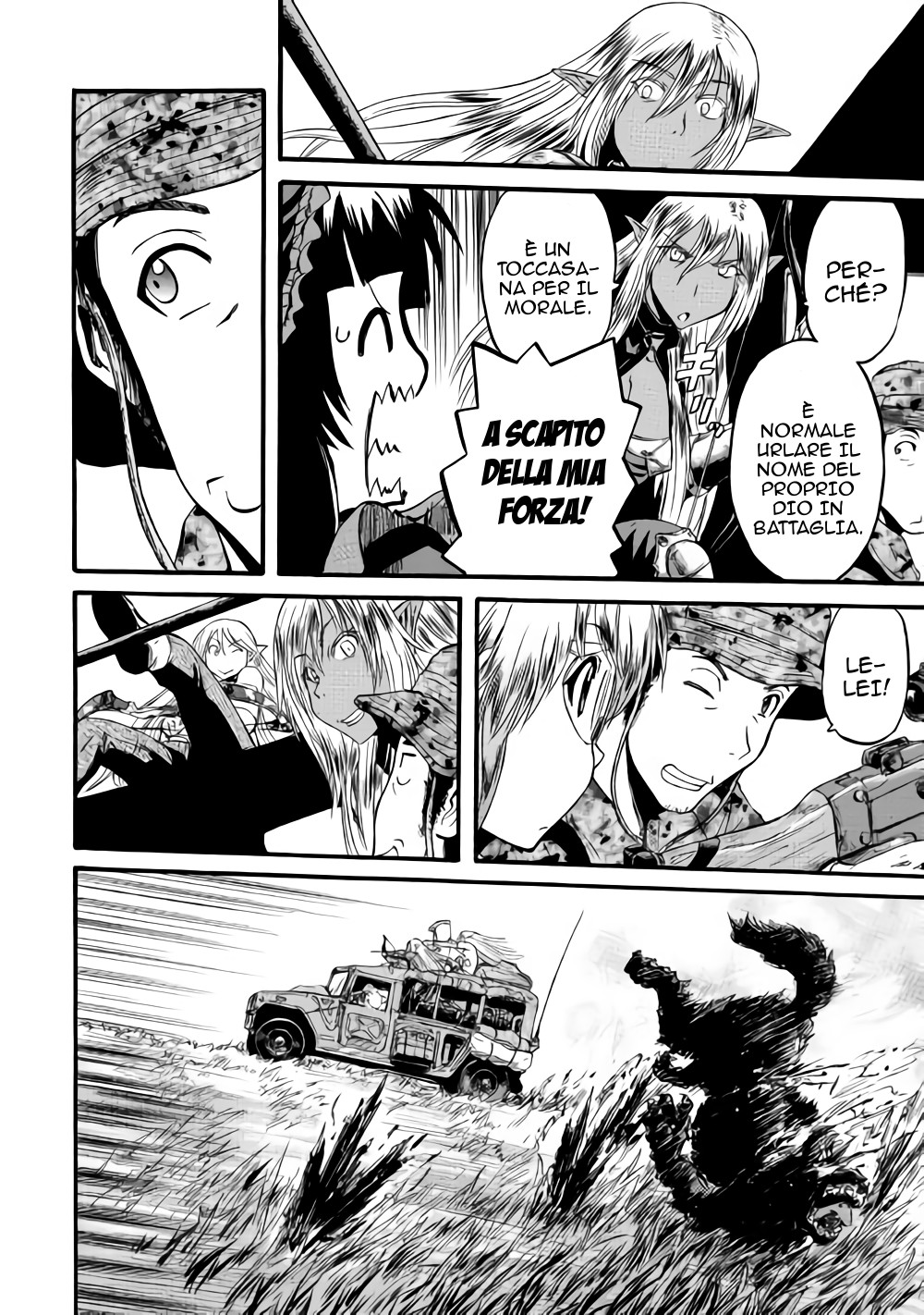 Read Gate Jietai Kare no Chi nite, Kaku Tatakaeri IT Manga Online