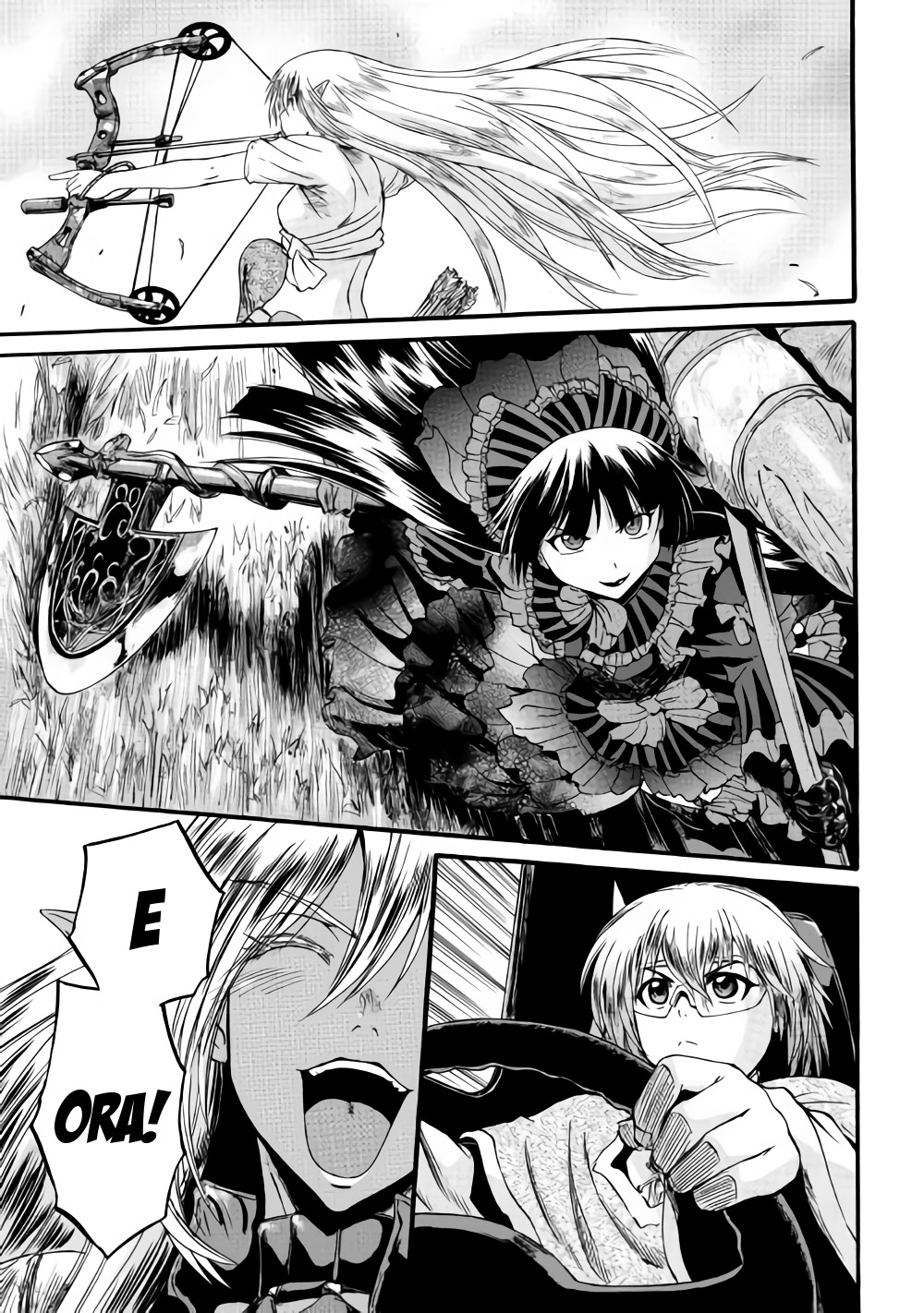 Read Gate Jietai Kare no Chi nite, Kaku Tatakaeri IT Manga Online
