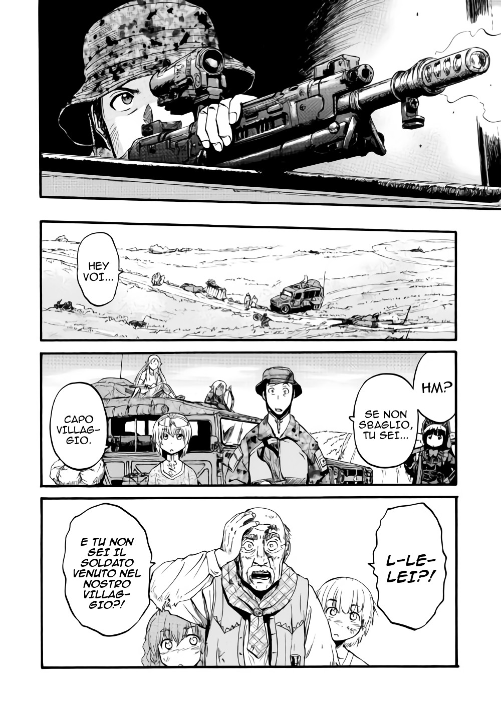 Read Gate Jietai Kare no Chi nite, Kaku Tatakaeri IT Manga Online