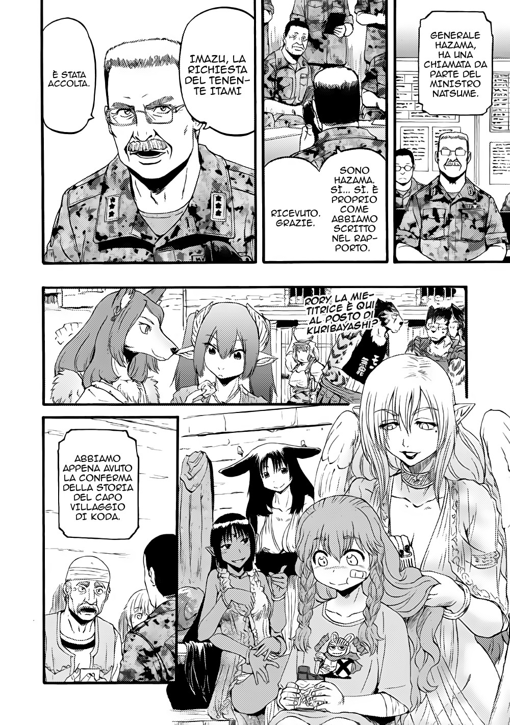 Read Gate Jietai Kare no Chi nite, Kaku Tatakaeri IT Manga Online