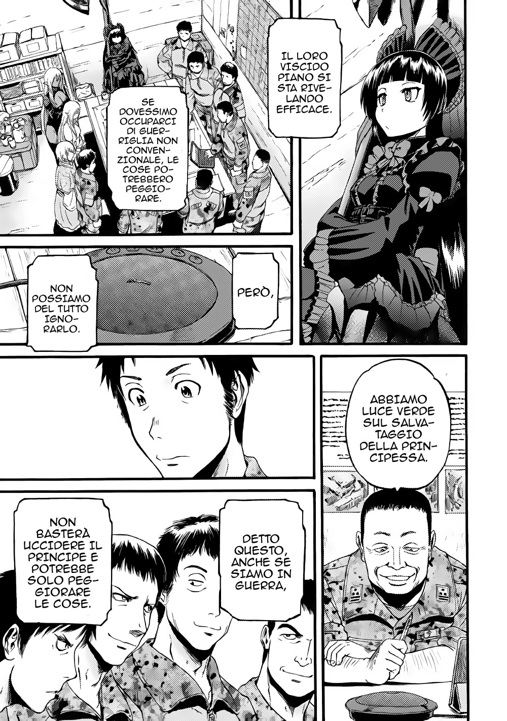Read Gate Jietai Kare no Chi nite, Kaku Tatakaeri IT Manga Online
