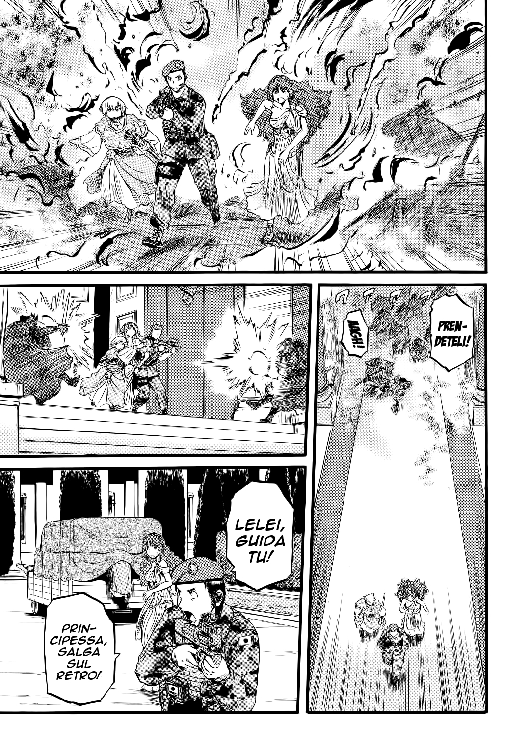 Read Gate Jietai Kare no Chi nite, Kaku Tatakaeri IT Manga Online