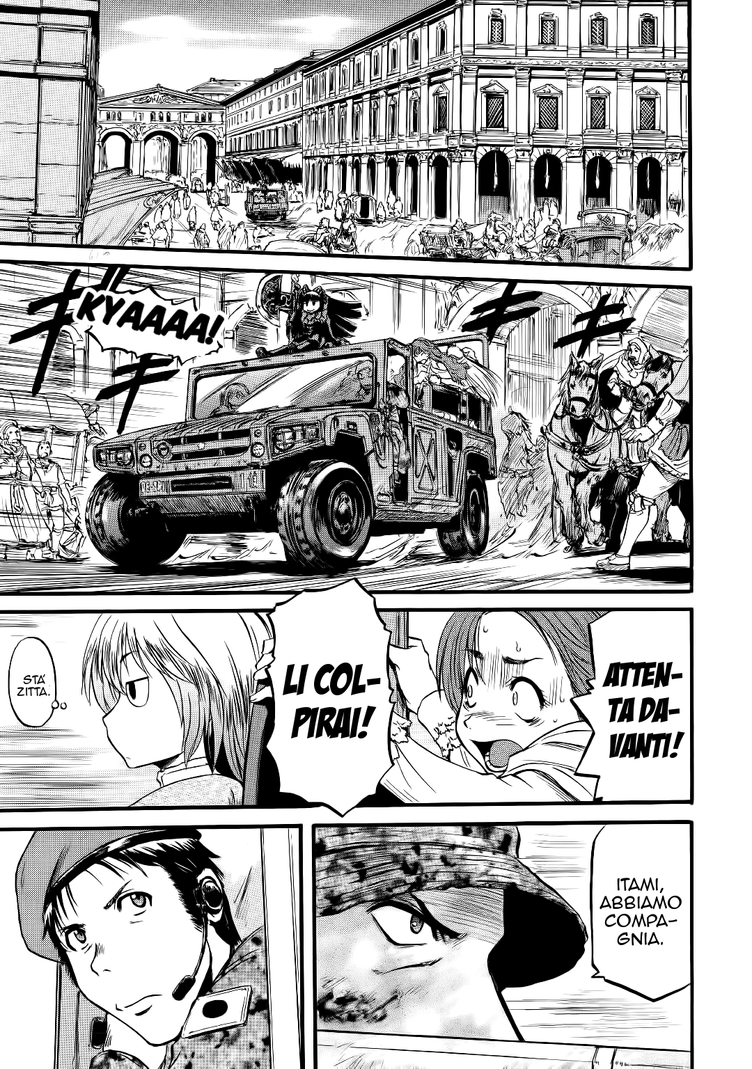 Read Gate Jietai Kare no Chi nite, Kaku Tatakaeri IT Manga Online