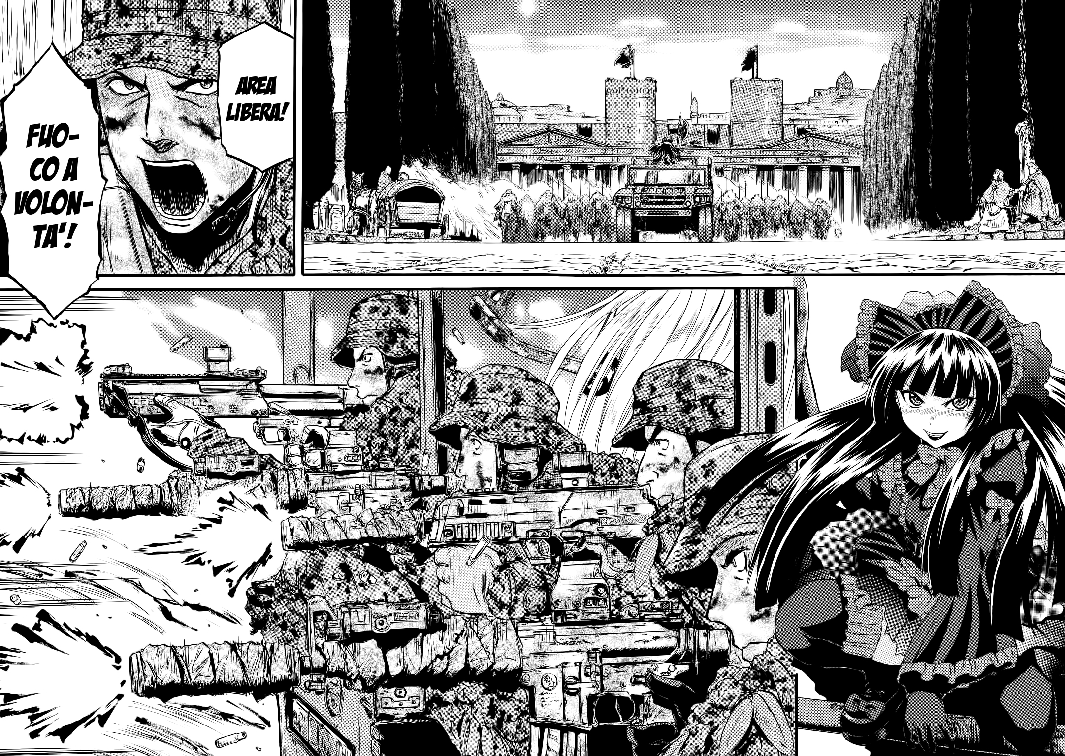 Read Gate Jietai Kare no Chi nite, Kaku Tatakaeri IT Manga Online