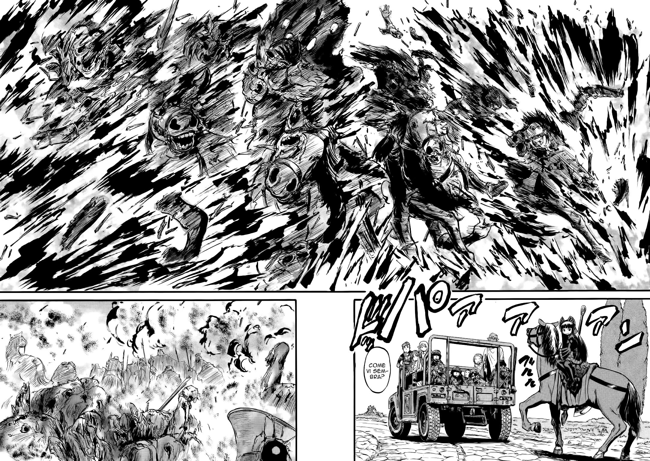 Read Gate Jietai Kare no Chi nite, Kaku Tatakaeri IT Manga Online