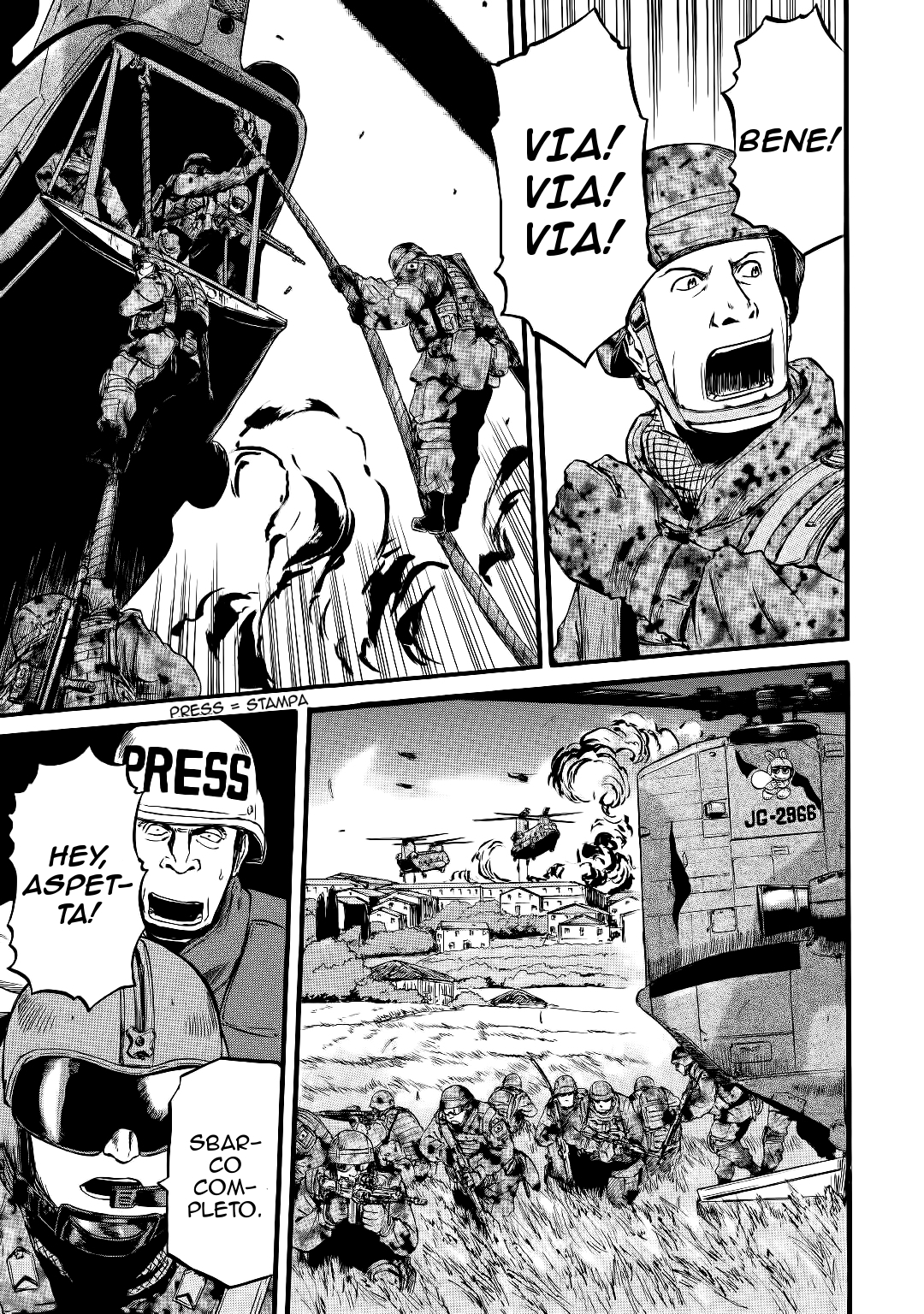 Read Gate Jietai Kare no Chi nite, Kaku Tatakaeri IT Manga Online