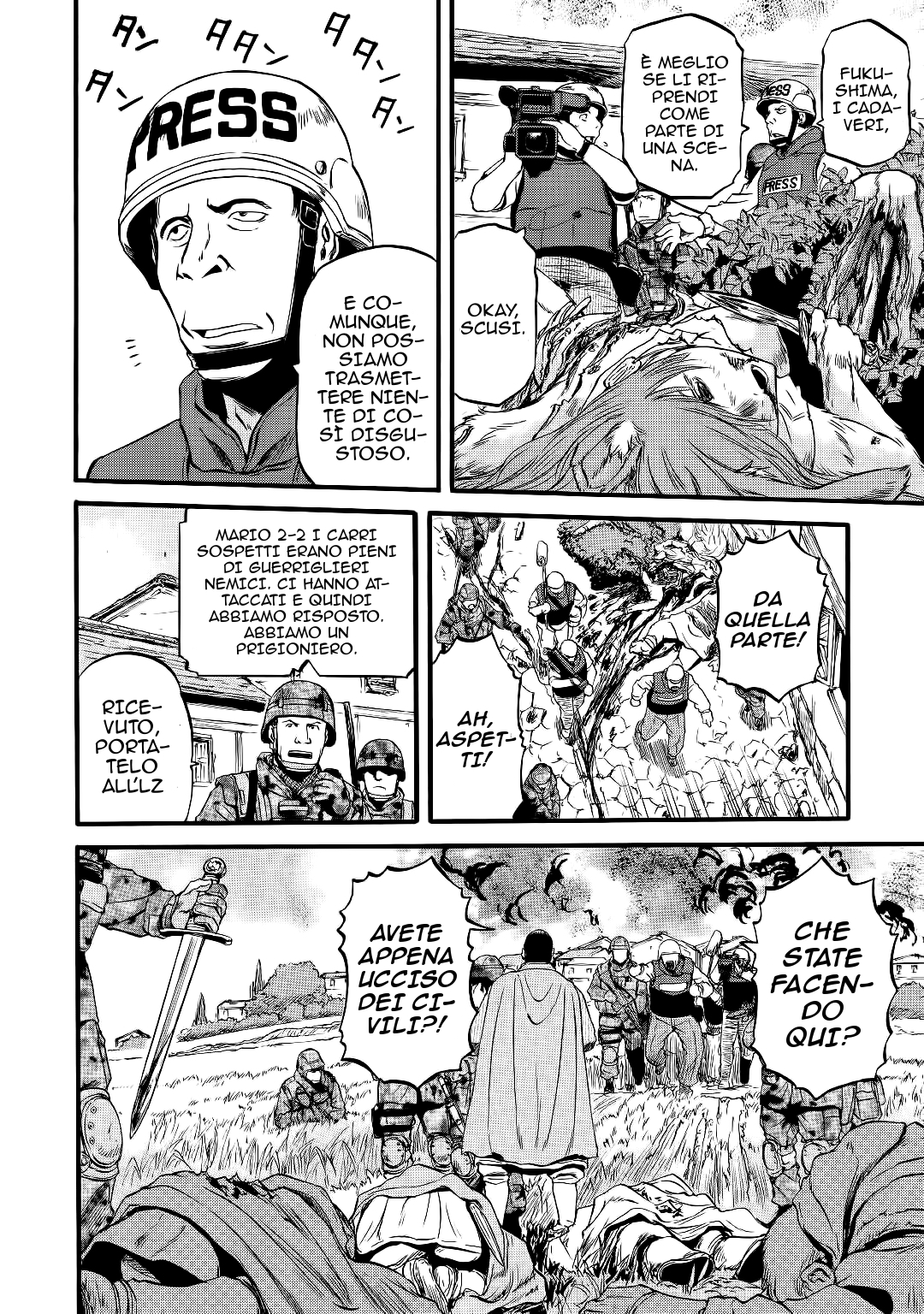 Read Gate Jietai Kare no Chi nite, Kaku Tatakaeri IT Manga Online